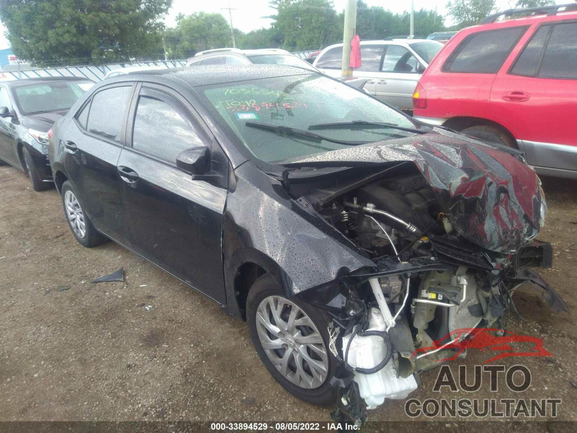 TOYOTA COROLLA 2017 - 5YFBURHE5HP640479