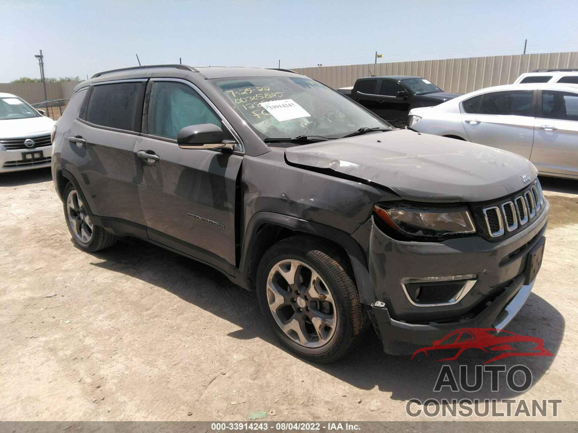 JEEP COMPASS 2020 - 3C4NJCCB2LT128846