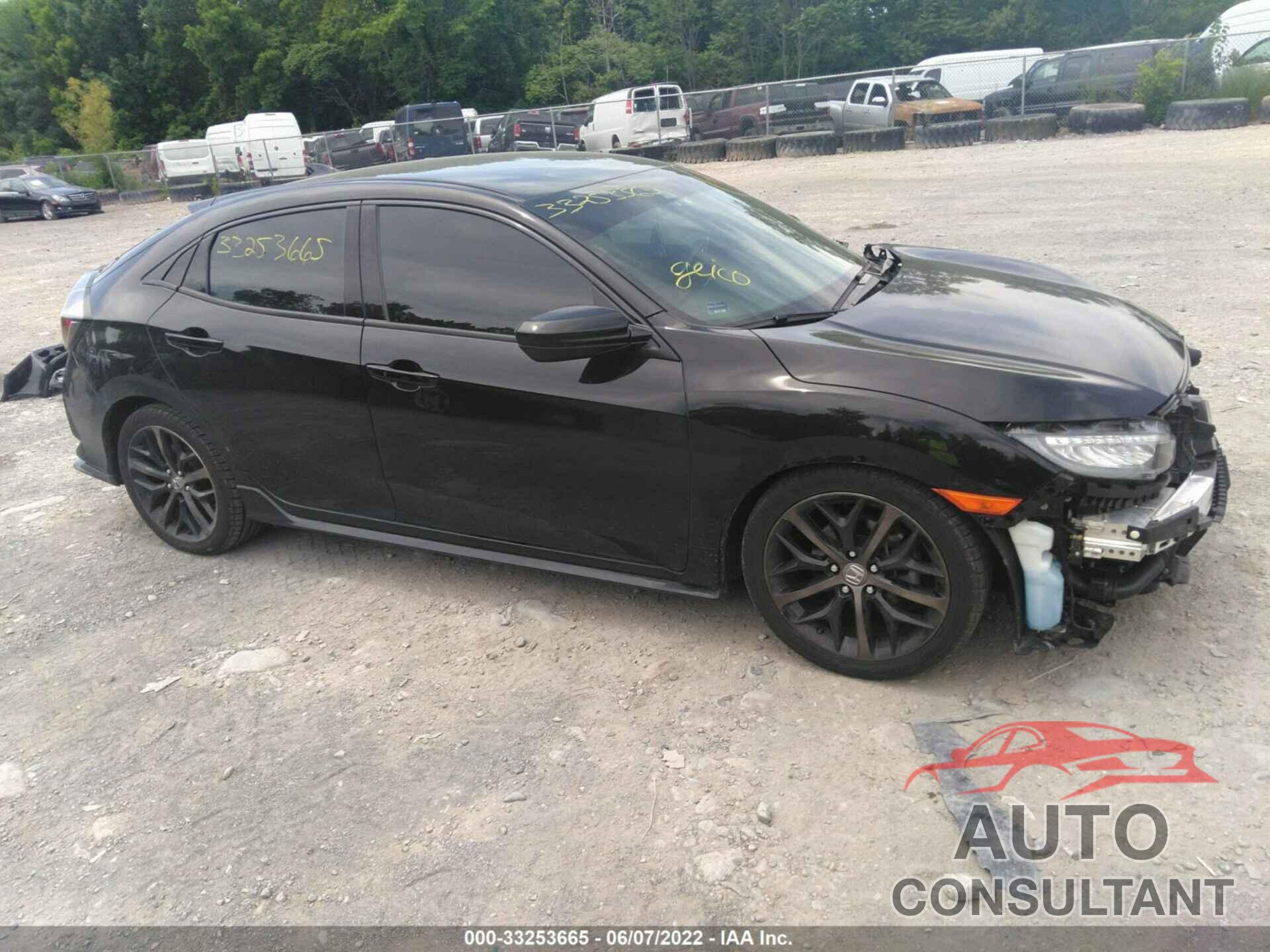 HONDA CIVIC HATCHBACK 2020 - SHHFK7G42LU213512