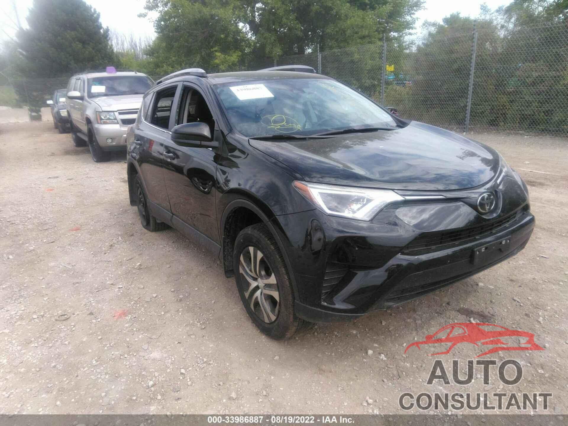 TOYOTA RAV4 2018 - 2T3BFREV3JW848547