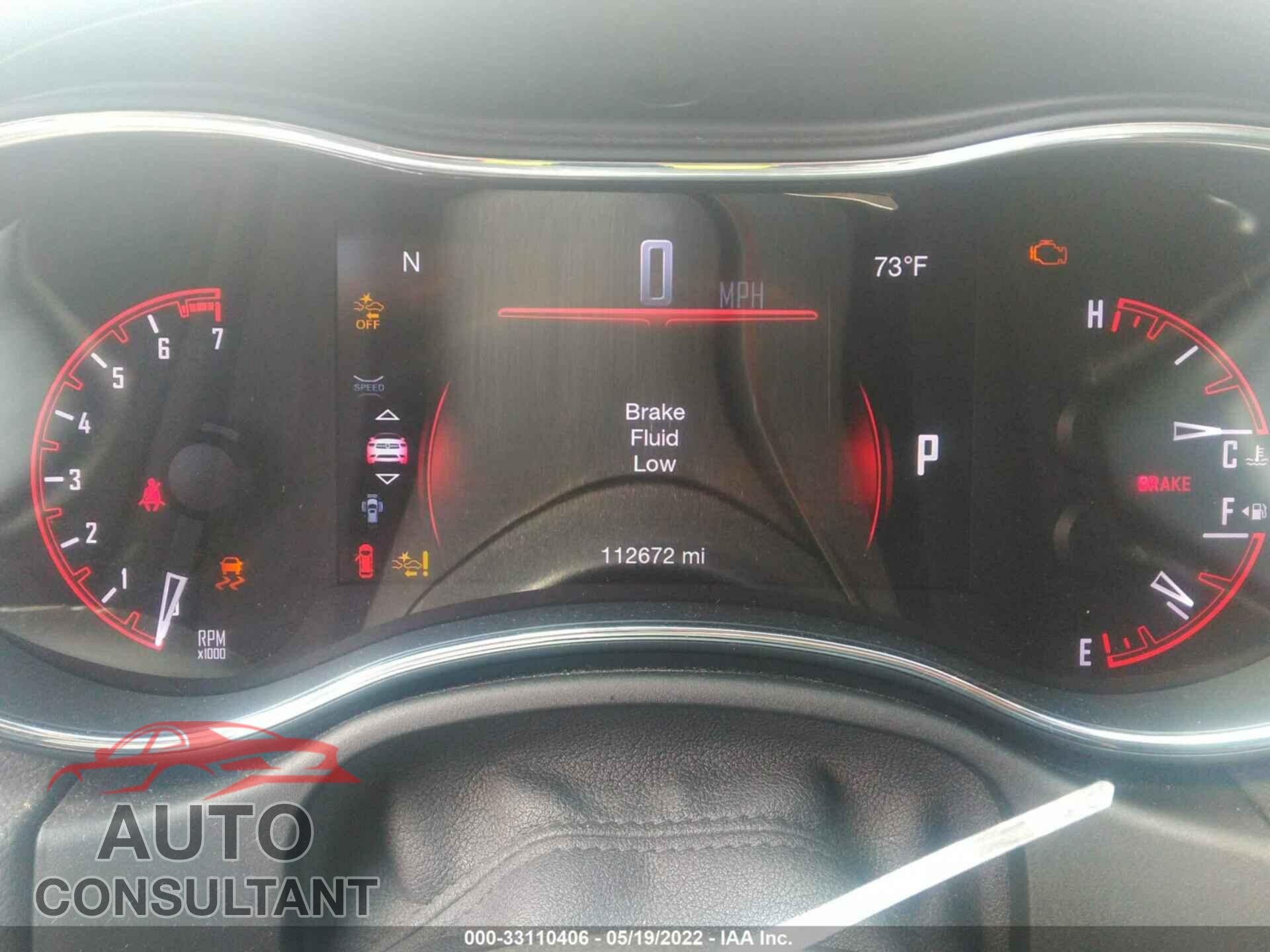 DODGE DURANGO 2017 - 1C4RDJEG0HC737541