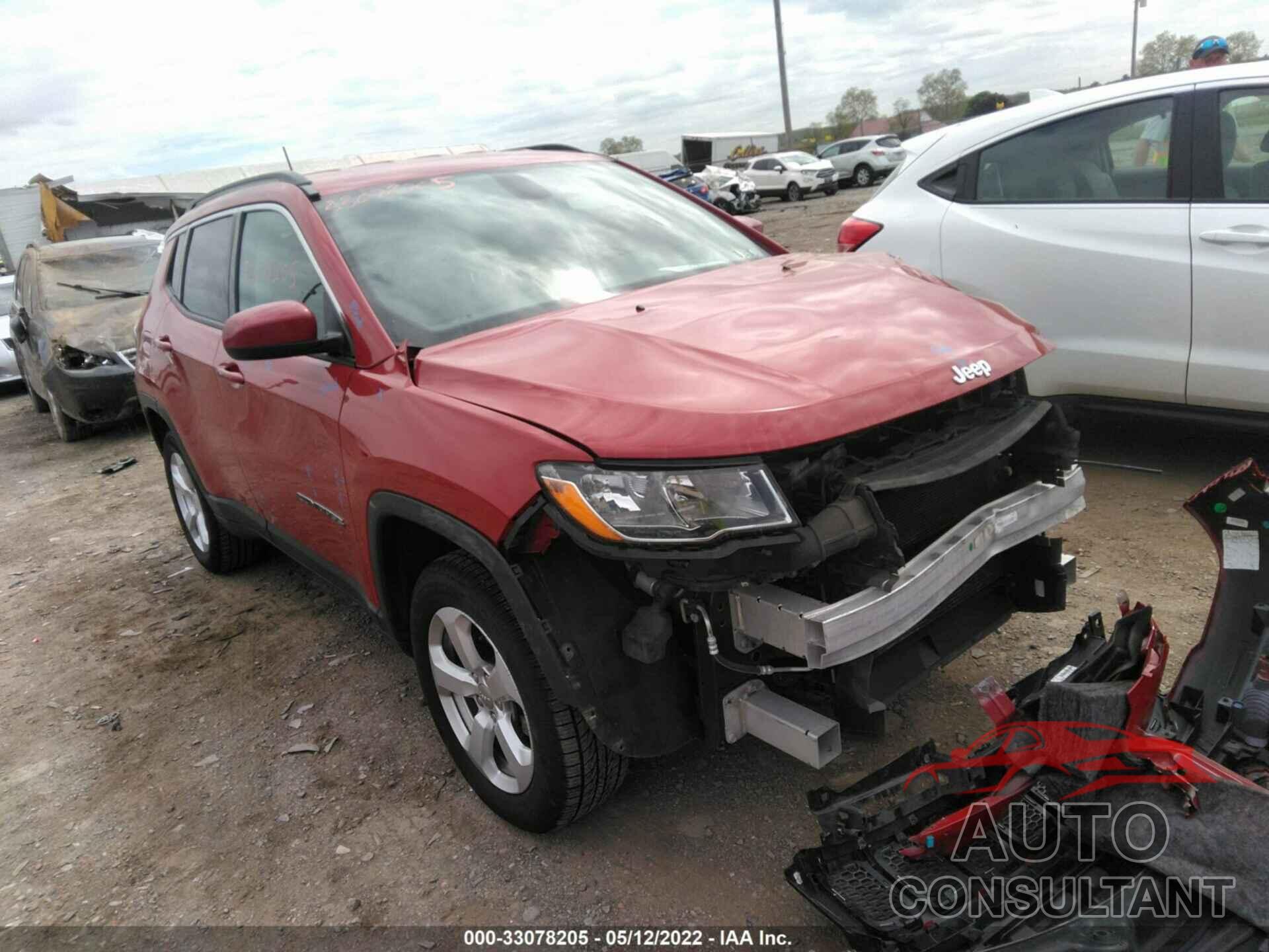 JEEP COMPASS 2017 - 3C4NJDBB4HT578979