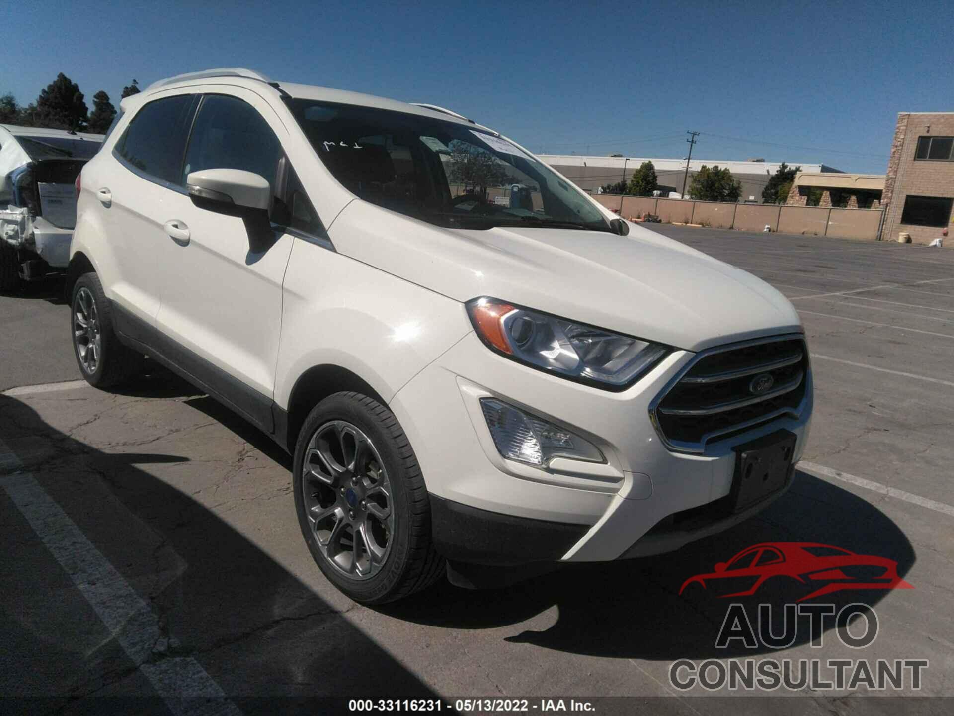 FORD ECOSPORT 2020 - MAJ6S3KL0LC359970