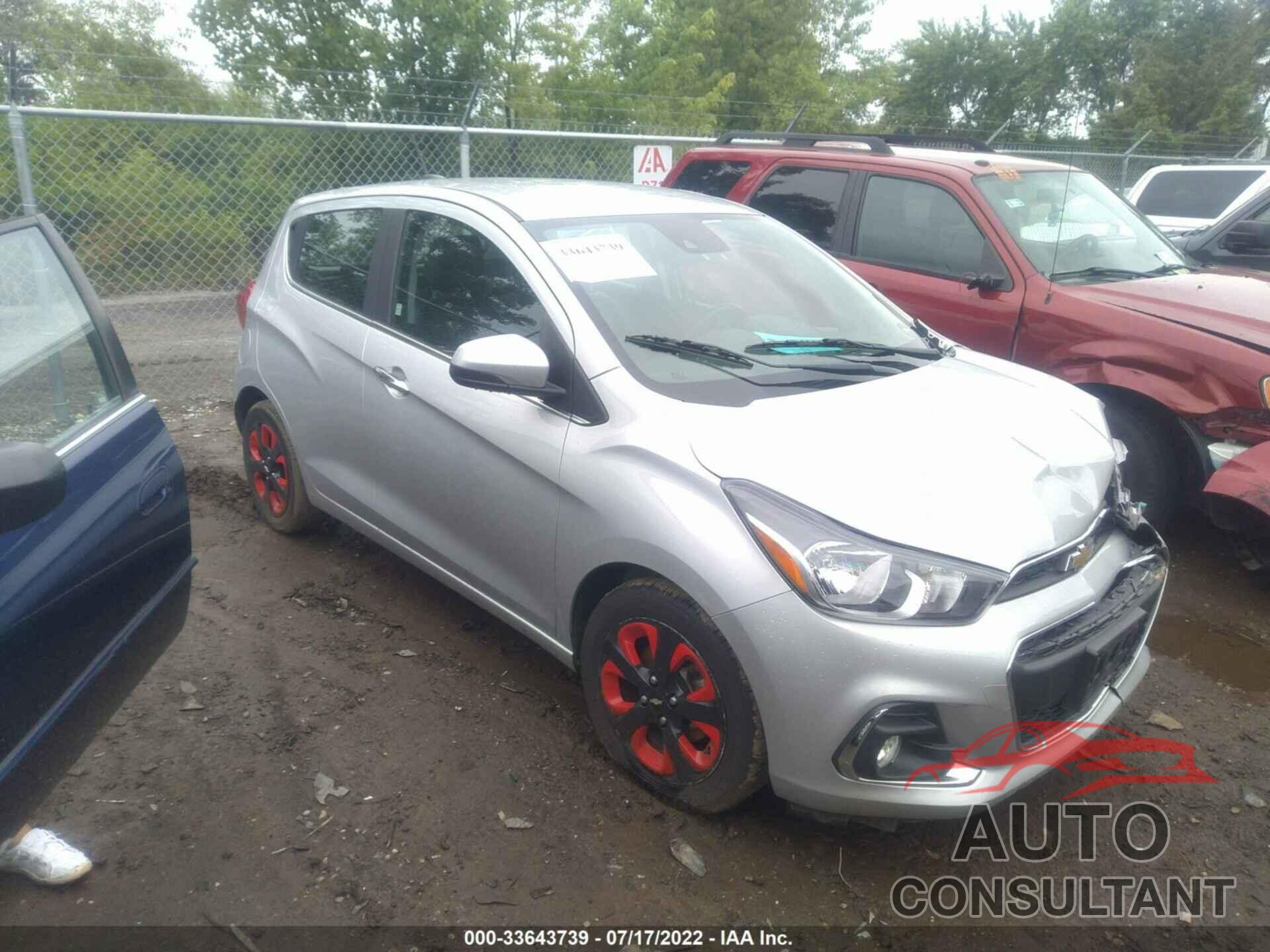 CHEVROLET SPARK 2018 - KL8CF6SA7JC456896