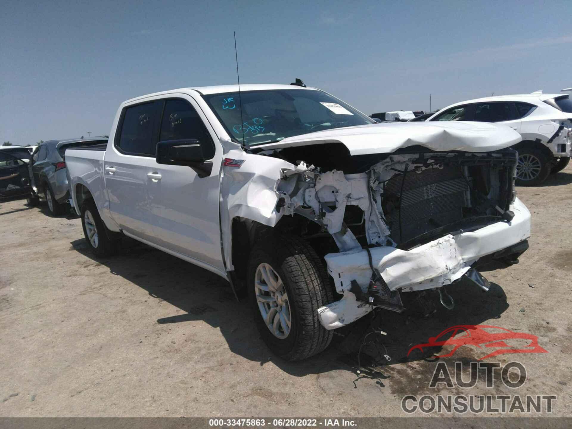 CHEVROLET SILVERADO 1500 2021 - 1GCUYEED0MZ399335