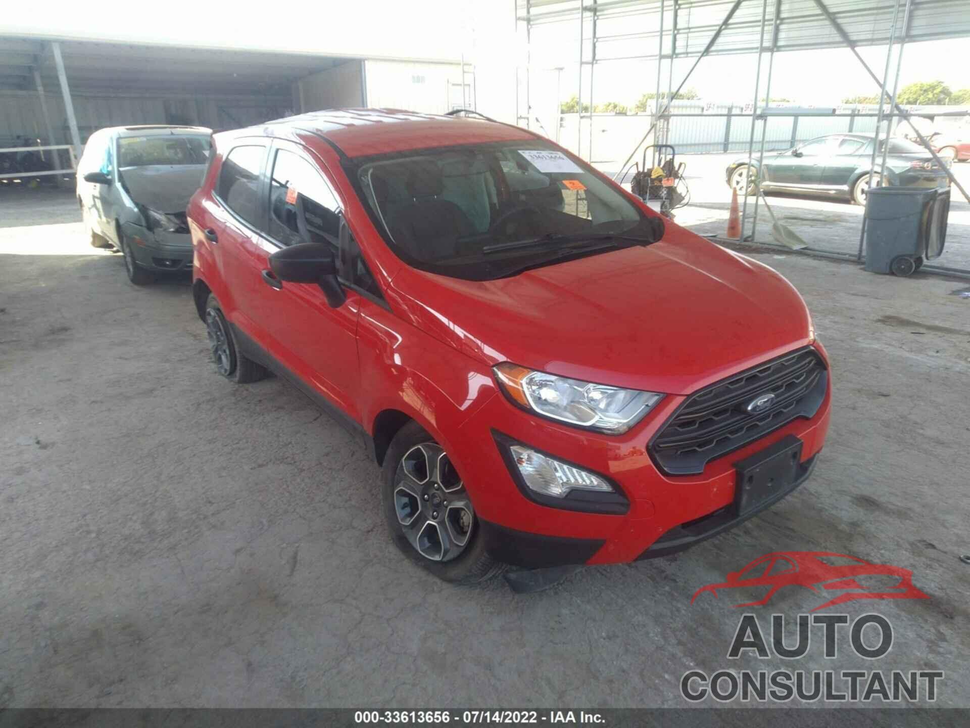 FORD ECOSPORT 2020 - MAJ3S2FE3LC391496