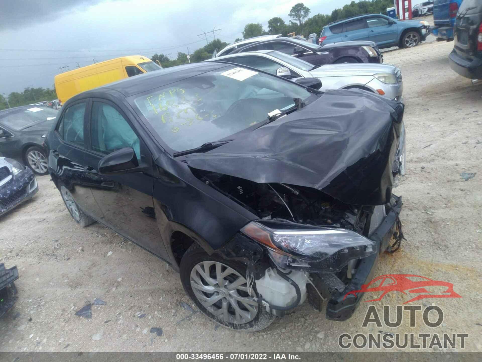 TOYOTA COROLLA 2019 - 5YFBURHE9KP897877