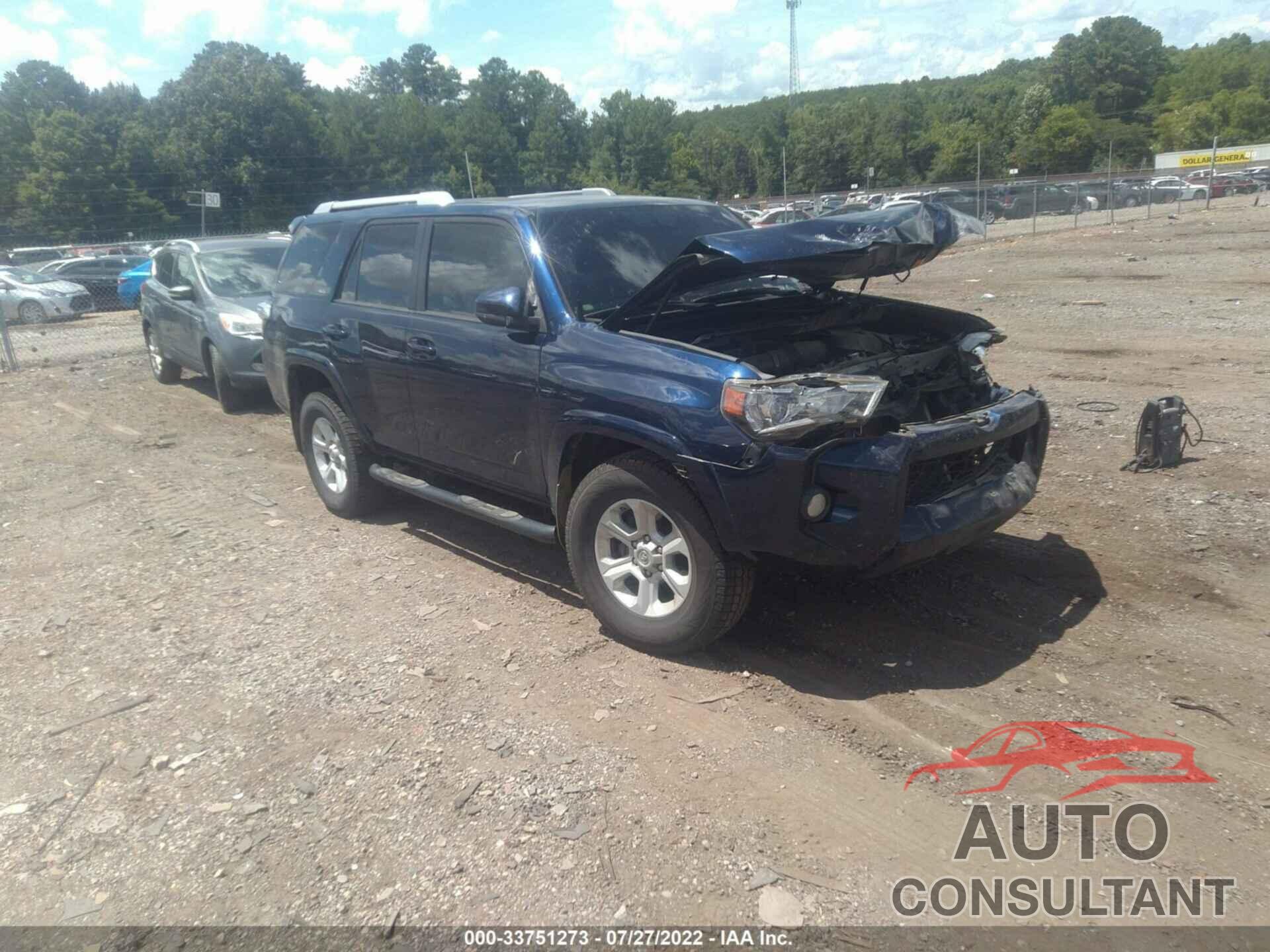 TOYOTA 4RUNNER 2016 - JTEZU5JR0G5121528