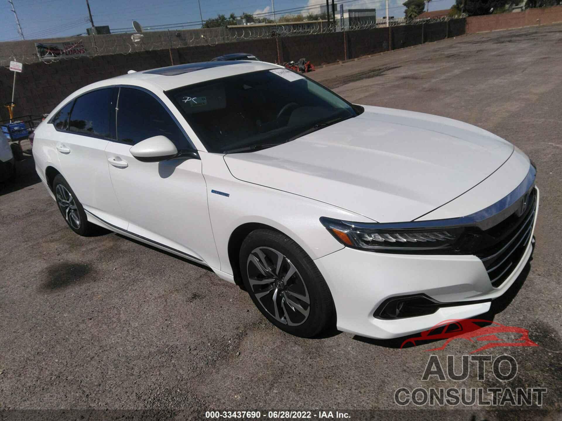 HONDA ACCORD HYBRID 2021 - 1HGCV3F46MA017204