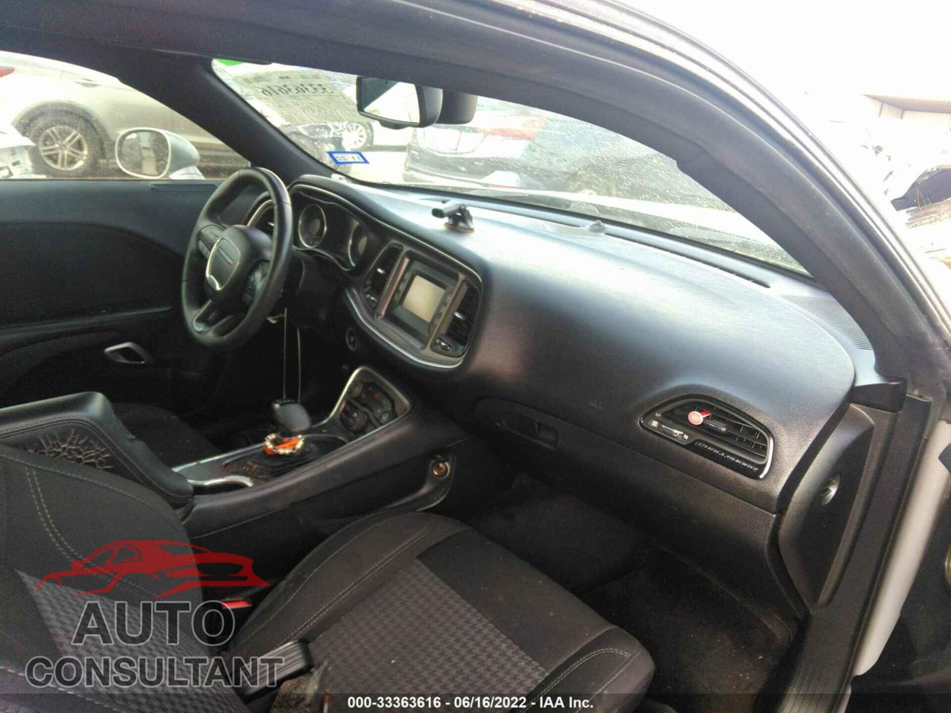 DODGE CHALLENGER 2016 - 2C3CDZAG9GH290170