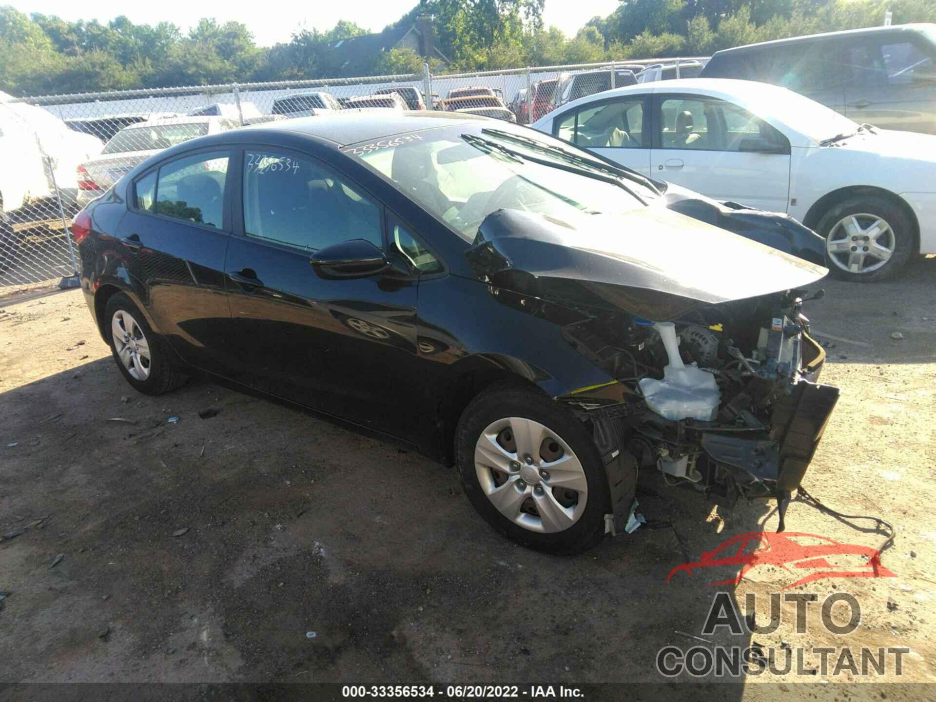 KIA FORTE 2016 - KNAFK4A69G5593558