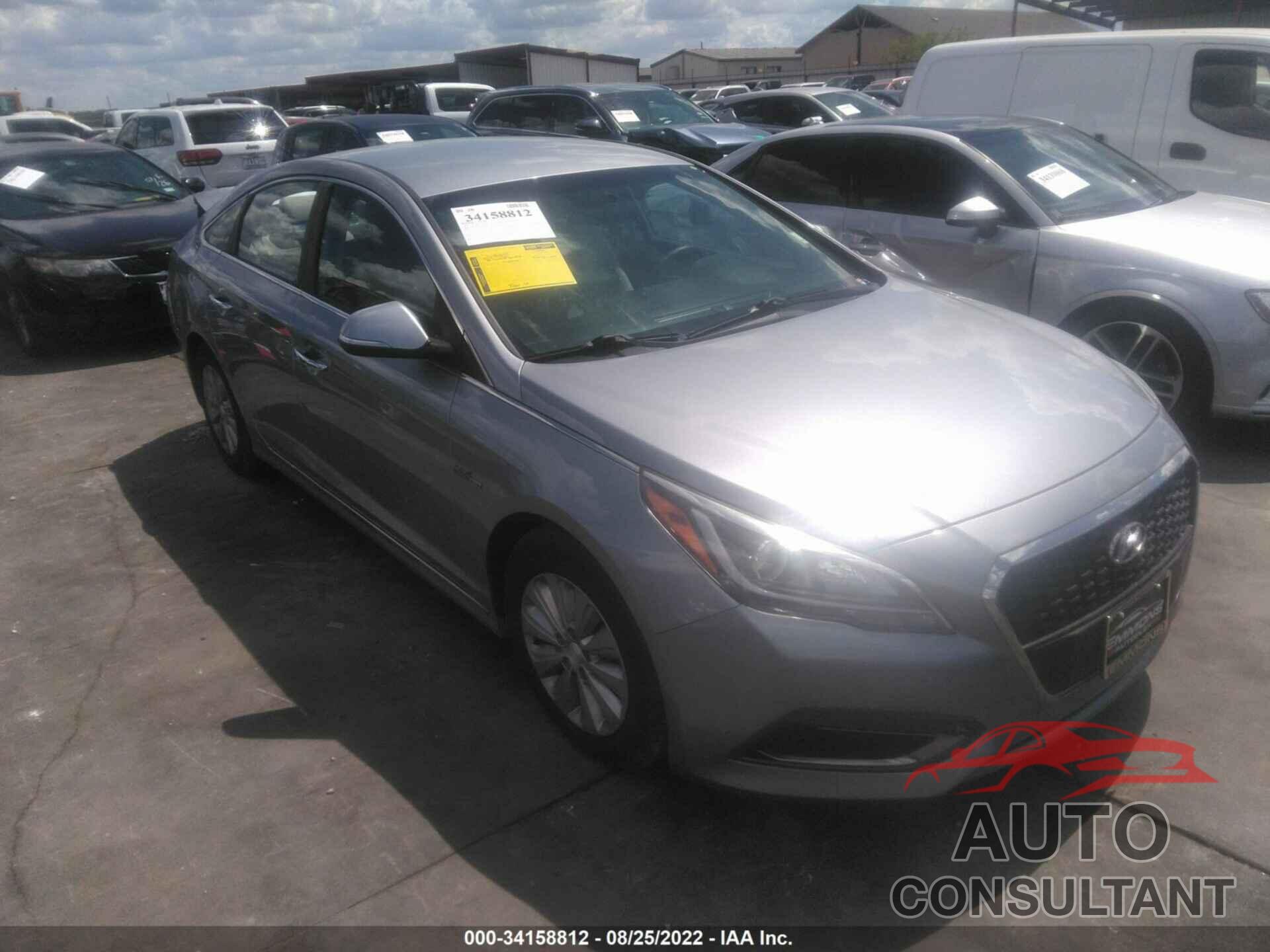 HYUNDAI SONATA HYBRID 2016 - KMHE24L16GA039039