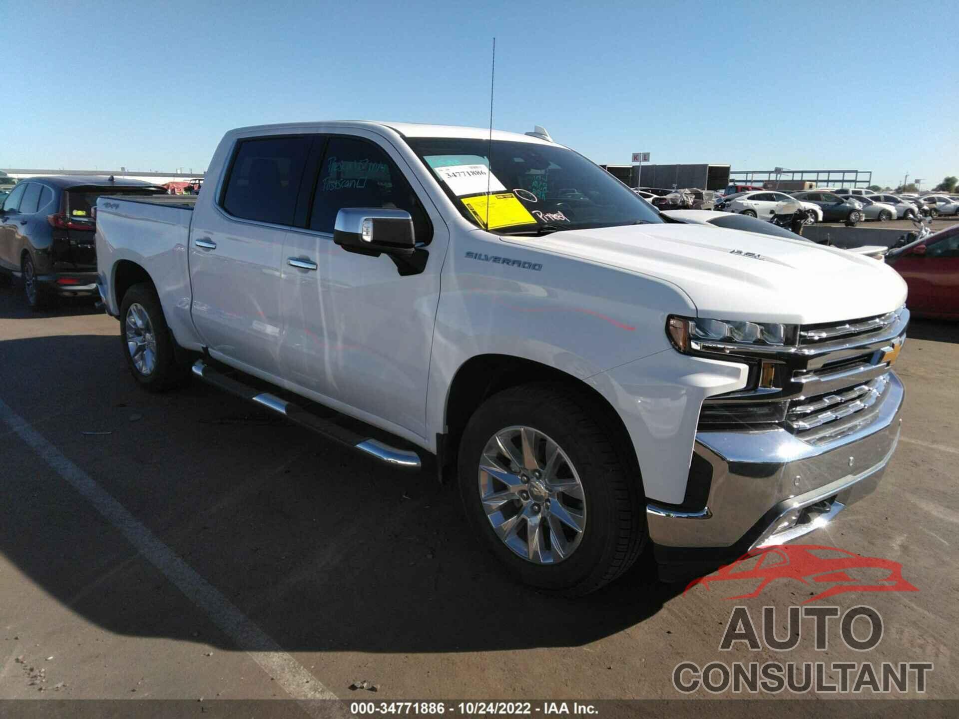 CHEVROLET SILVERADO 1500 2019 - 1GCUYGELXKZ173321
