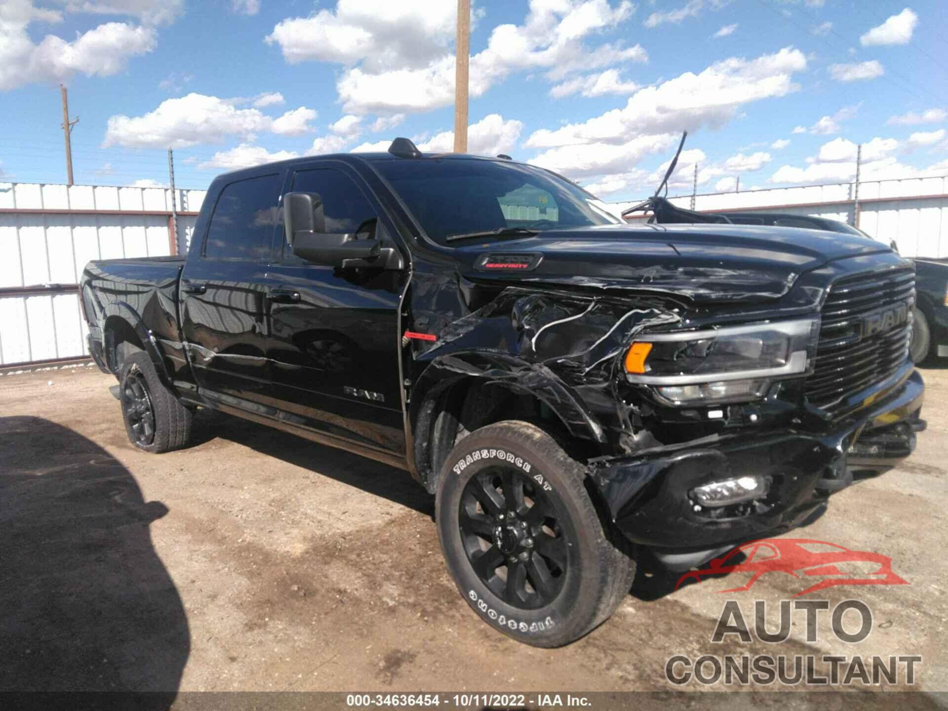 RAM 2500 2021 - 3C6UR5FL8MG558208