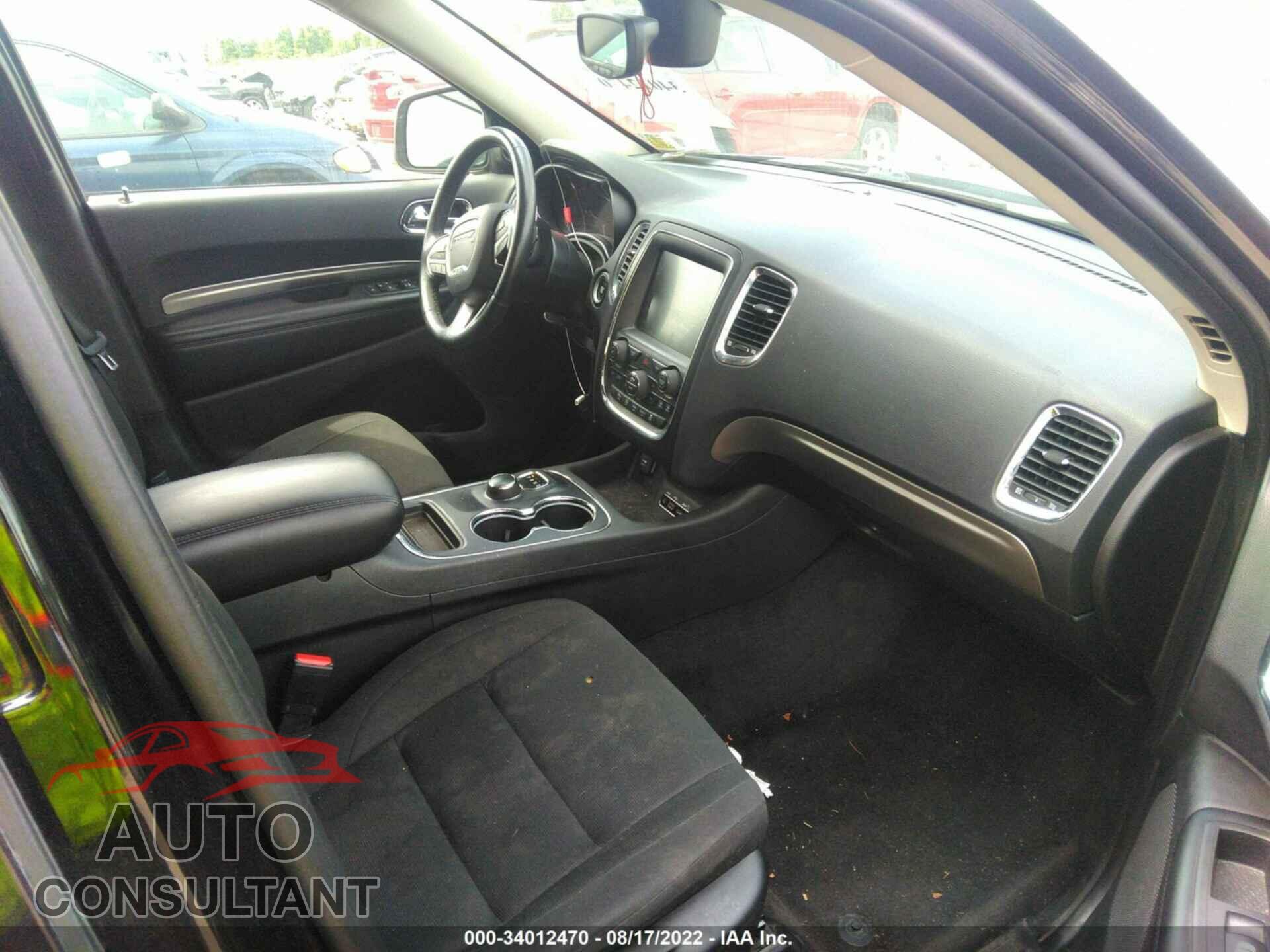 DODGE DURANGO 2017 - 1C4RDJAG1HC737442