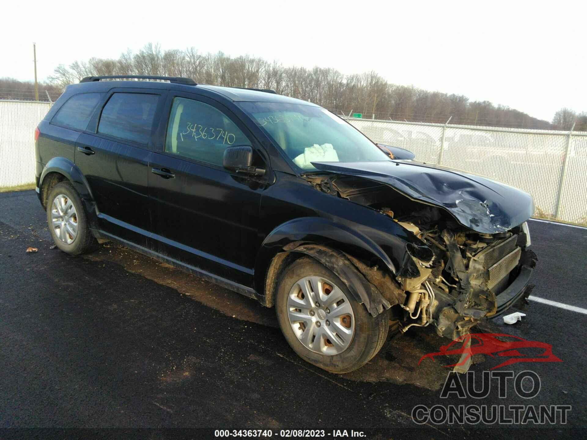 DODGE JOURNEY 2016 - 3C4PDCAB0GT219168