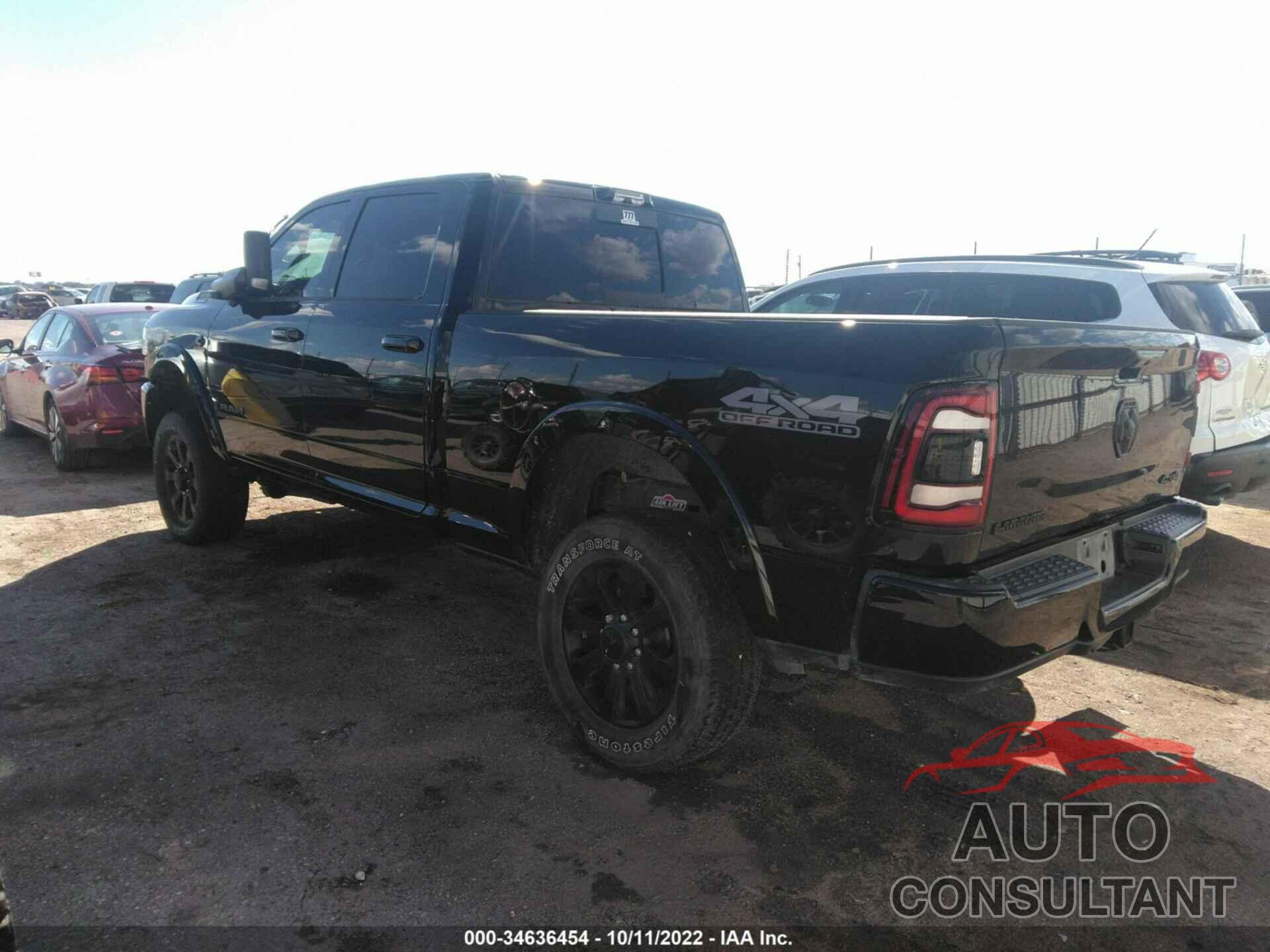 RAM 2500 2021 - 3C6UR5FL8MG558208