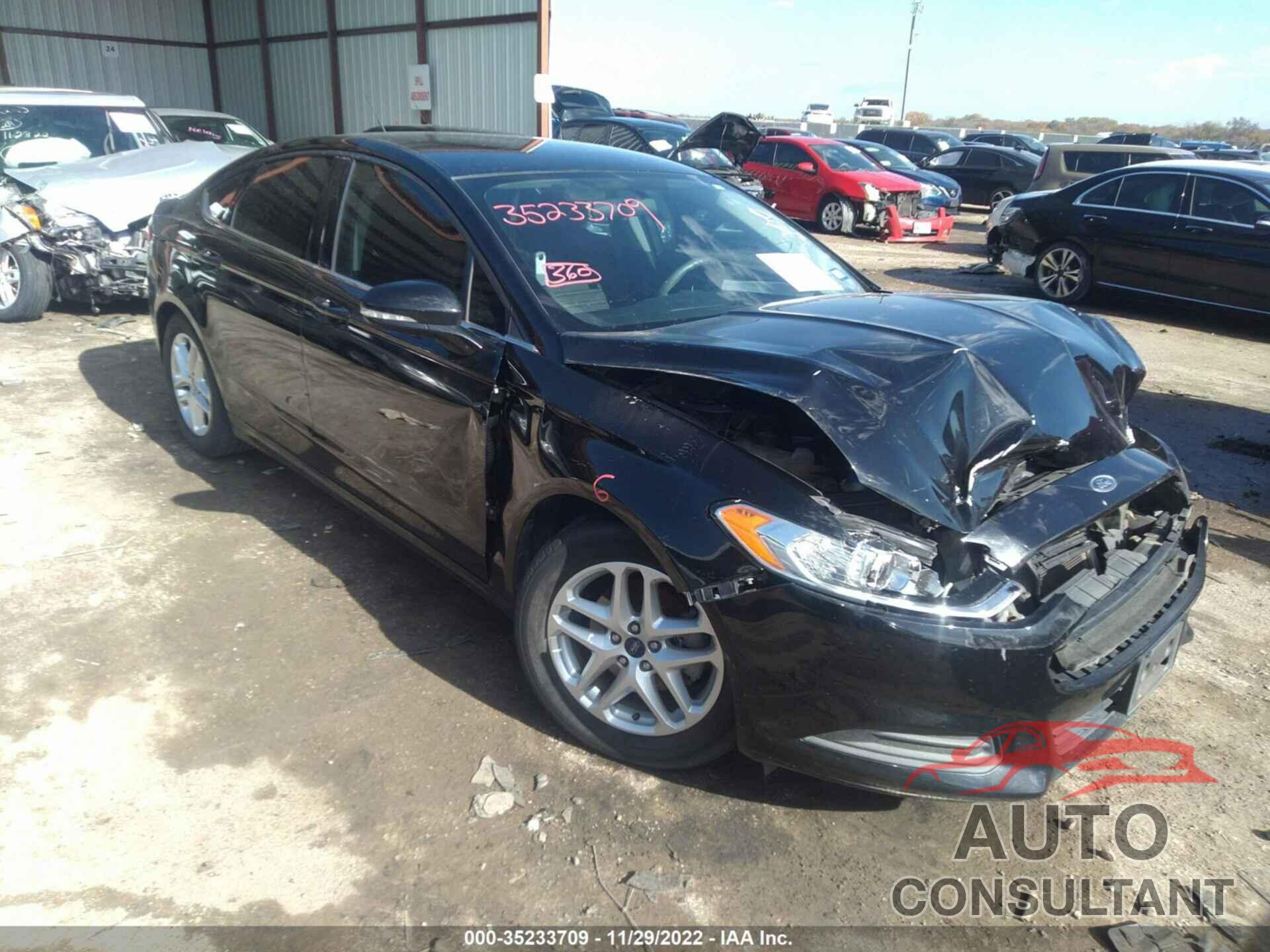 FORD FUSION 2016 - 1FA6P0H7XG5122231