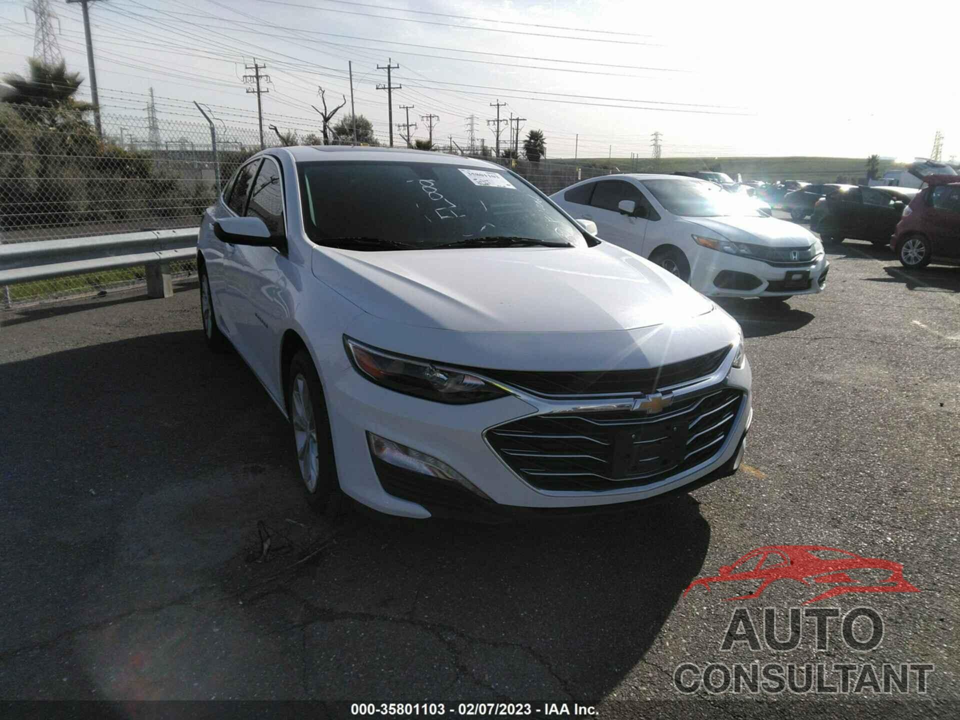 CHEVROLET MALIBU 2020 - 1G1ZD5ST6LF074565