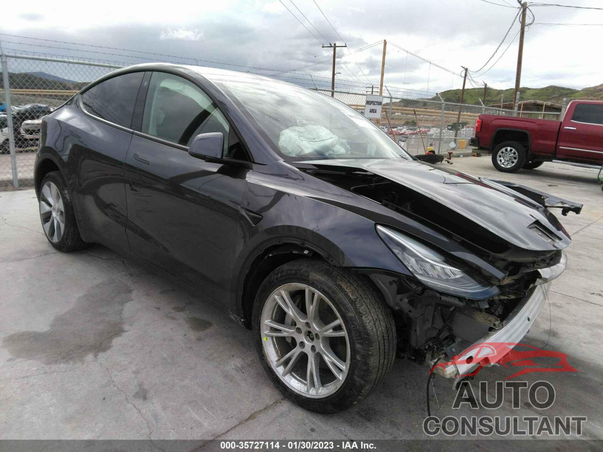 TESLA MODEL Y 2022 - 7SAYGDEE6NF367524