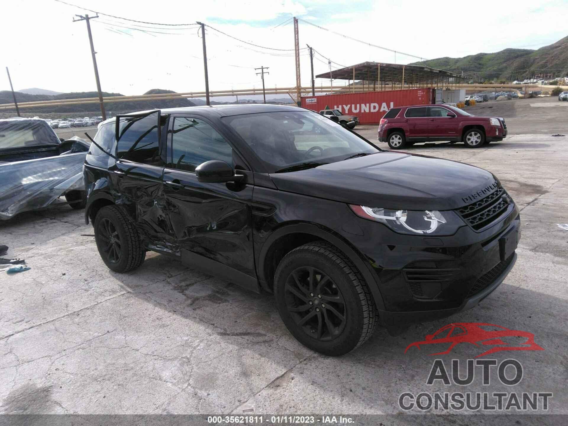 LAND ROVER DISCOVERY SPORT 2019 - SALCP2FX9KH829526