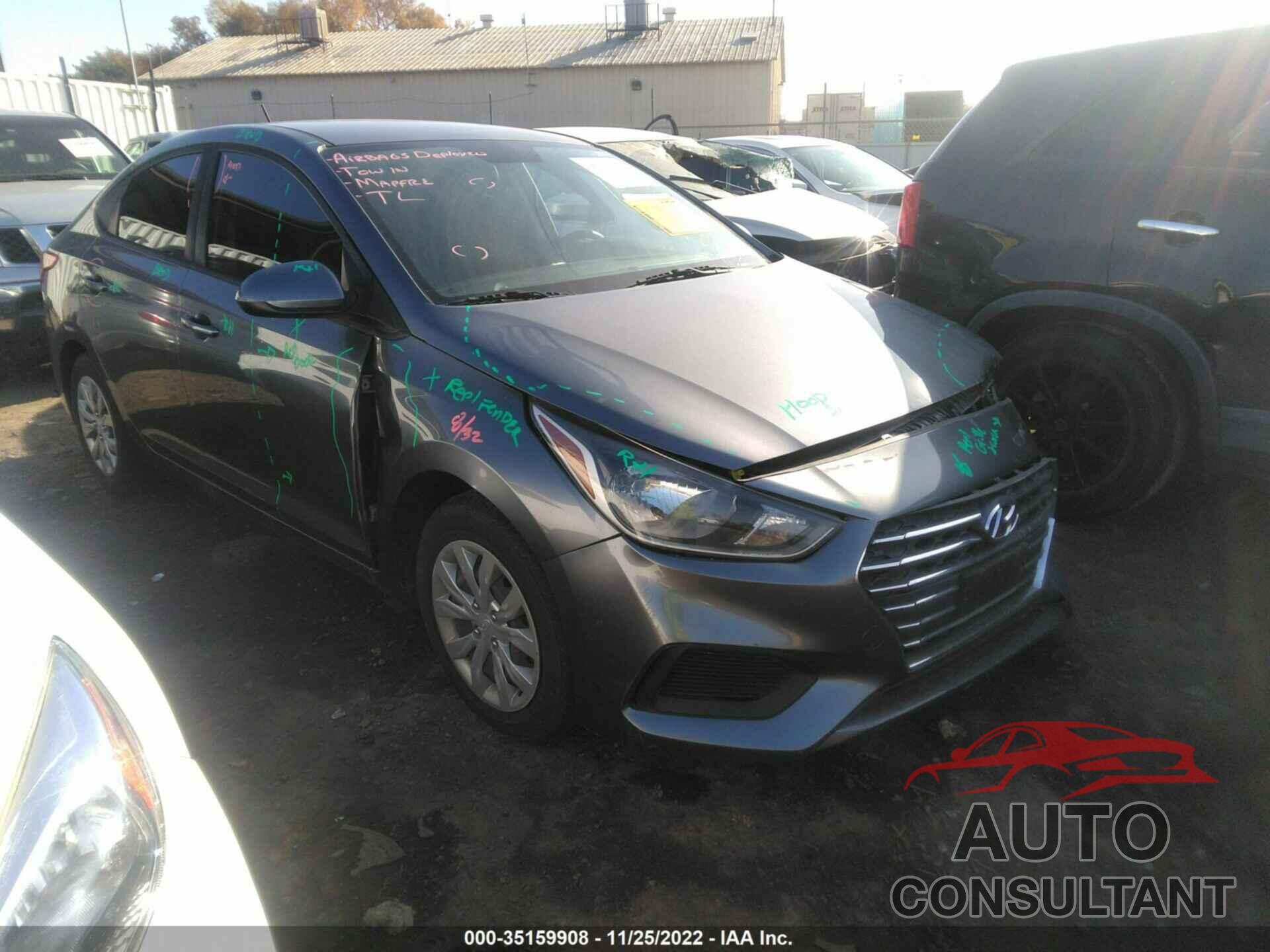 HYUNDAI ACCENT 2019 - 3KPC24A33KE064244