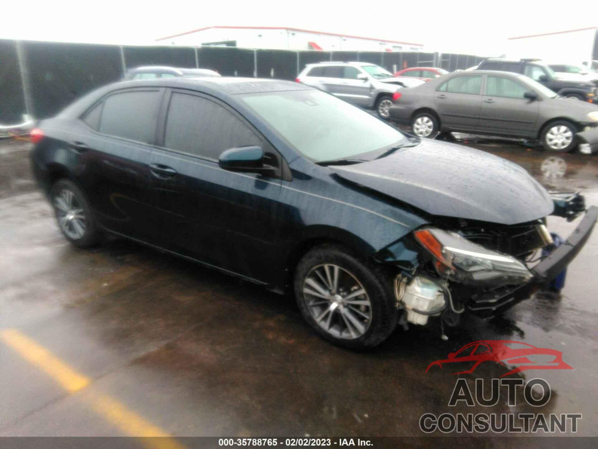 TOYOTA COROLLA 2019 - 2T1BURHE7KC150777