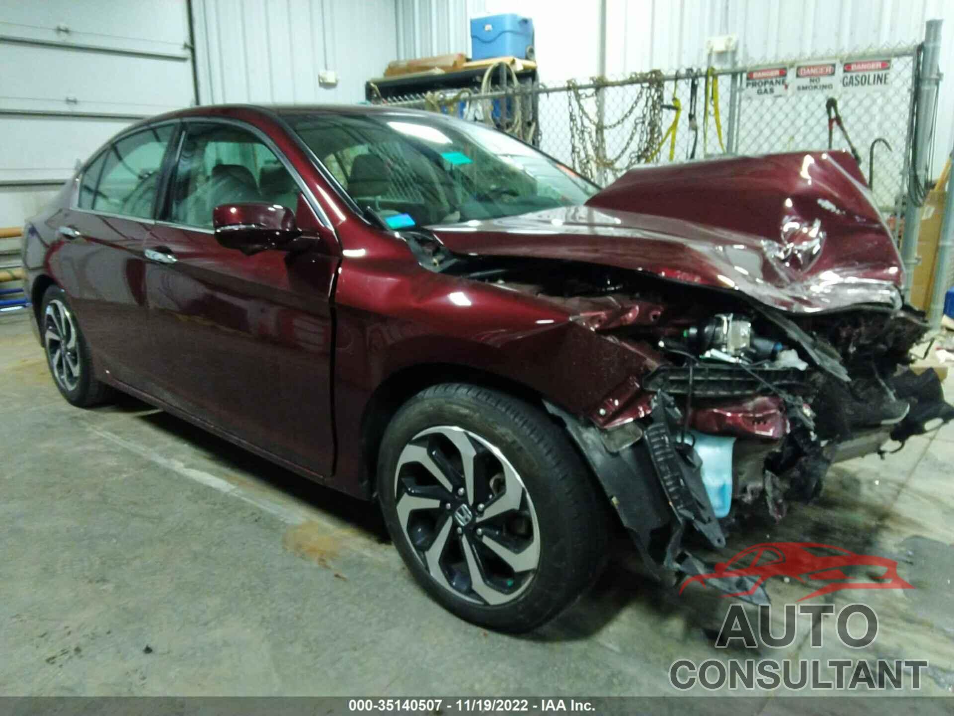 HONDA ACCORD SEDAN 2016 - 1HGCR3F86GA022916