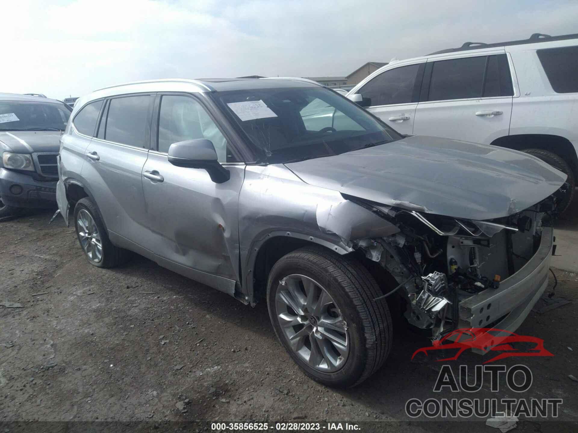 TOYOTA HIGHLANDER 2021 - 5TDDZRBH8MS531092