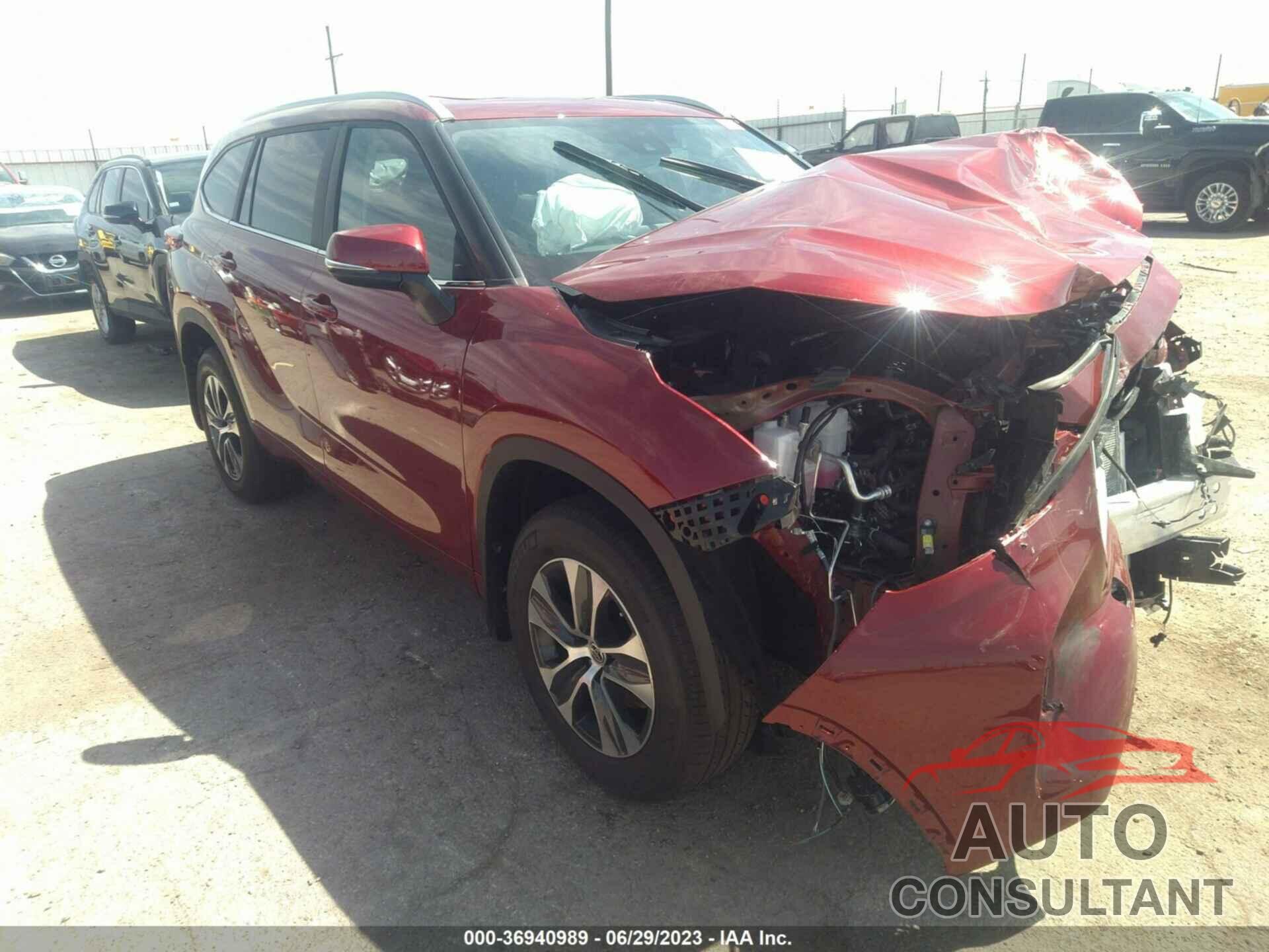 TOYOTA HIGHLANDER 2023 - 5TDKDRAHXPS043922