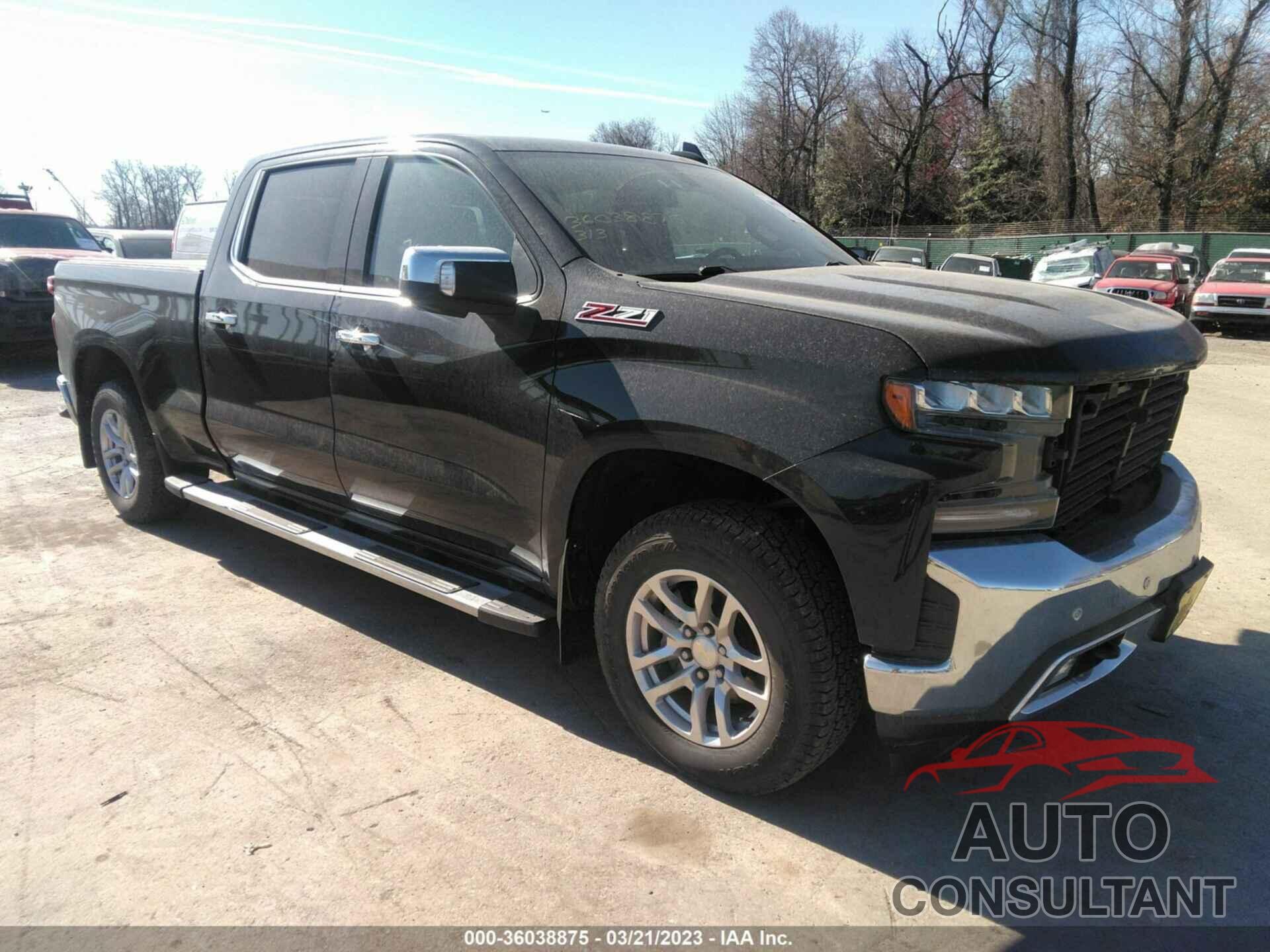 CHEVROLET SILVERADO 1500 2020 - 1GCUYGED6LZ243066
