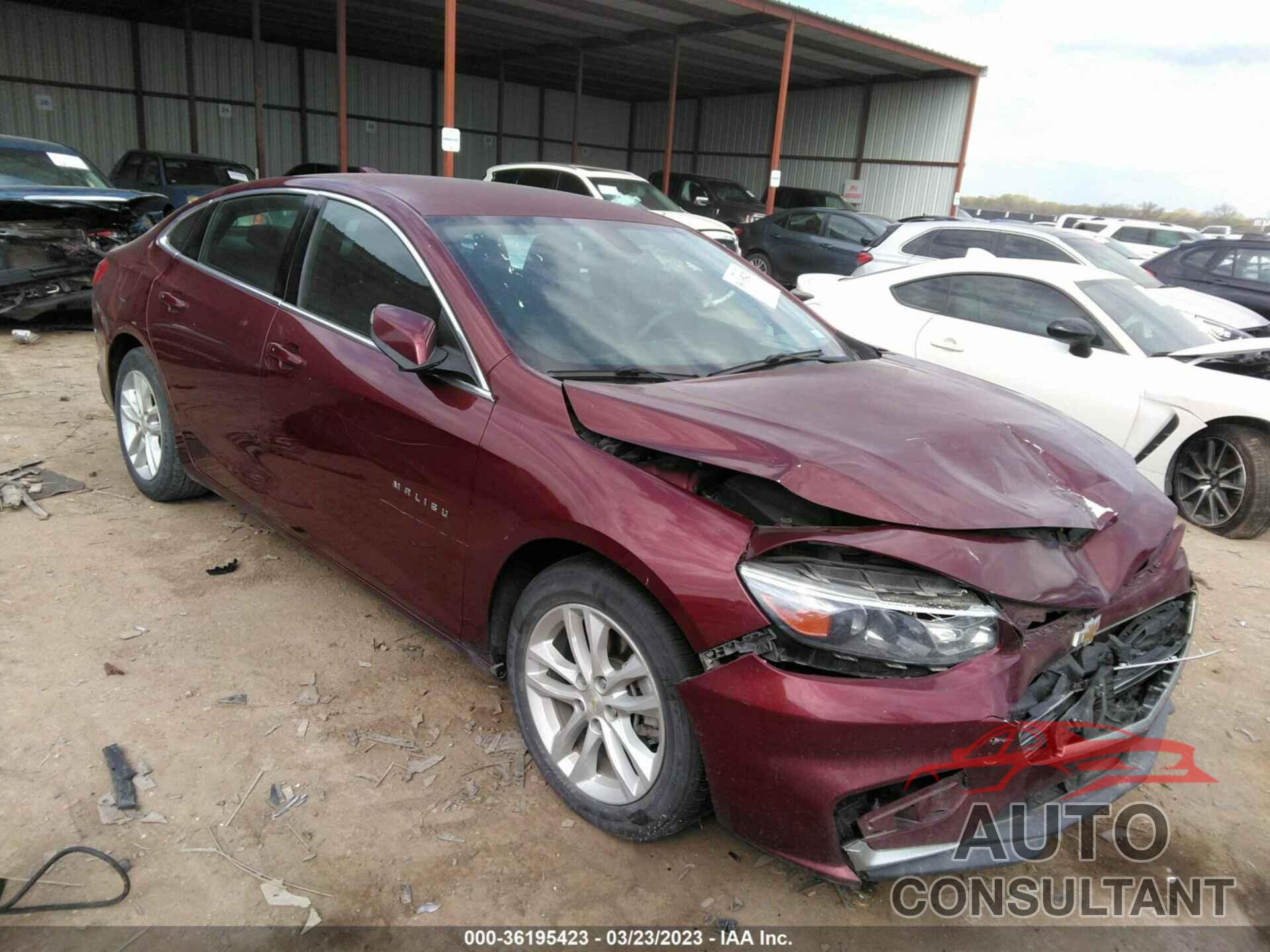 CHEVROLET MALIBU 2016 - 1G1ZE5ST7GF252325