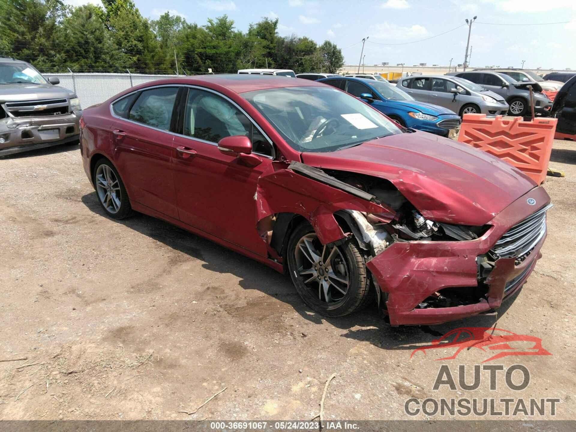 FORD FUSION 2016 - 3FA6P0K98GR364183
