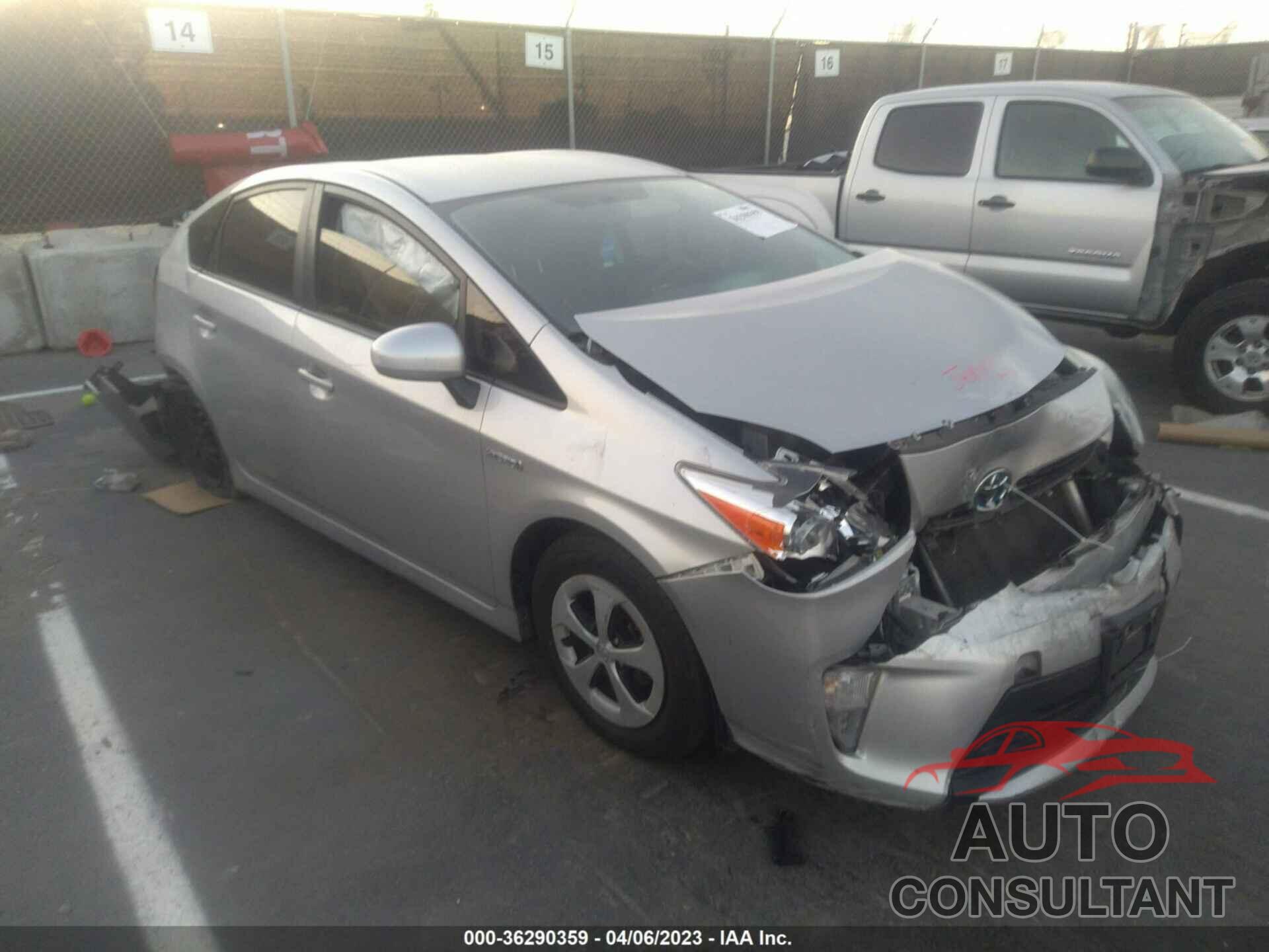 TOYOTA PRIUS 2015 - JTDKN3DU2F0483640