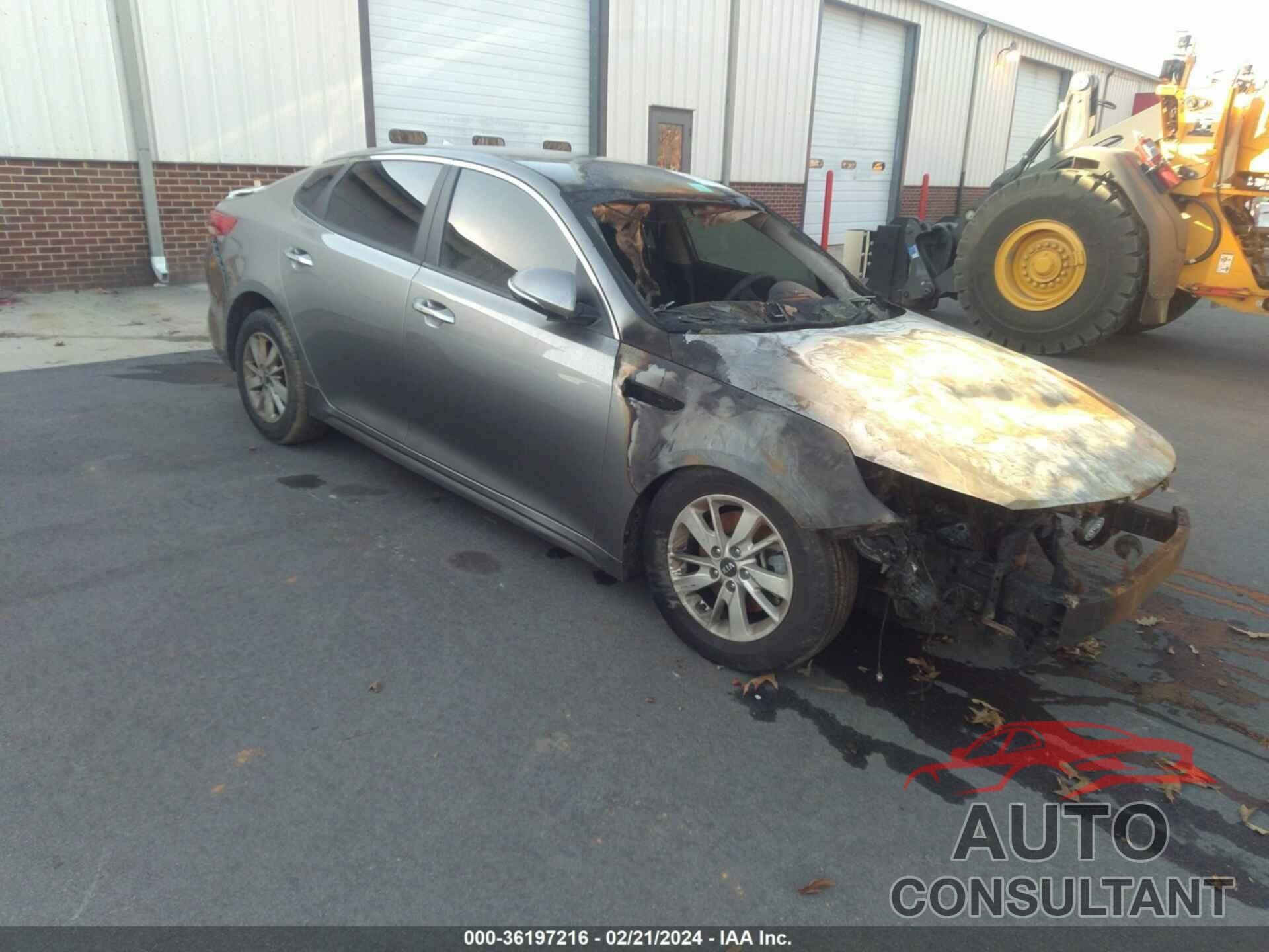 KIA OPTIMA 2018 - 5XXGT4L38JG236009
