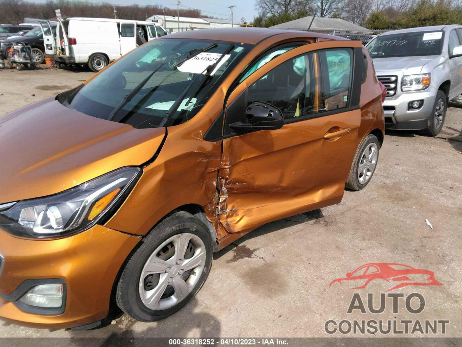 CHEVROLET SPARK 2019 - KL8CB6SA2KC814998