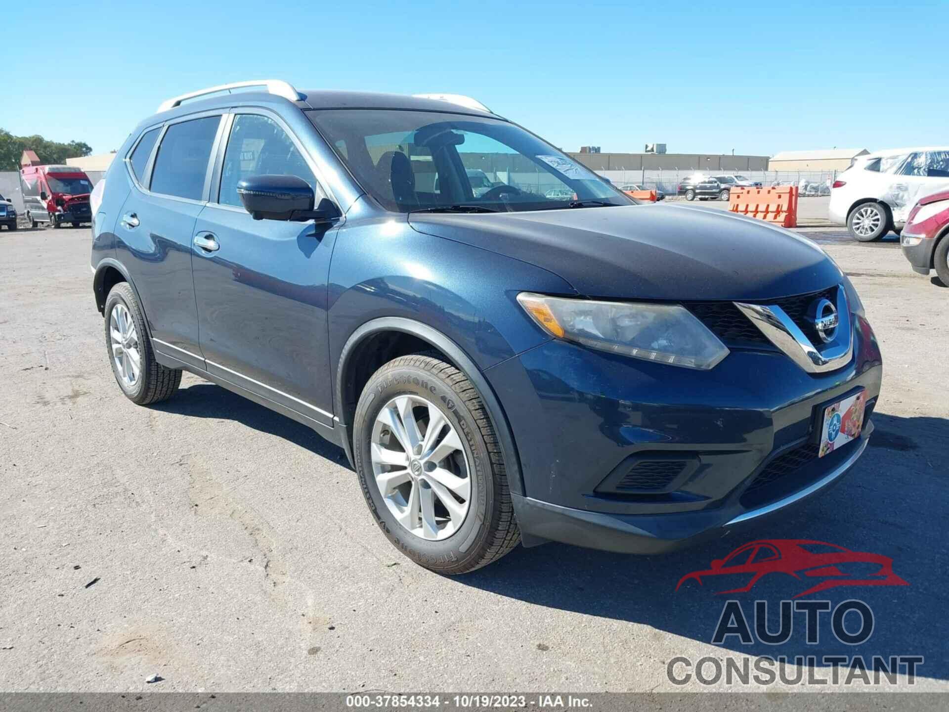 NISSAN ROGUE 2016 - KNMAT2MV4GP599256