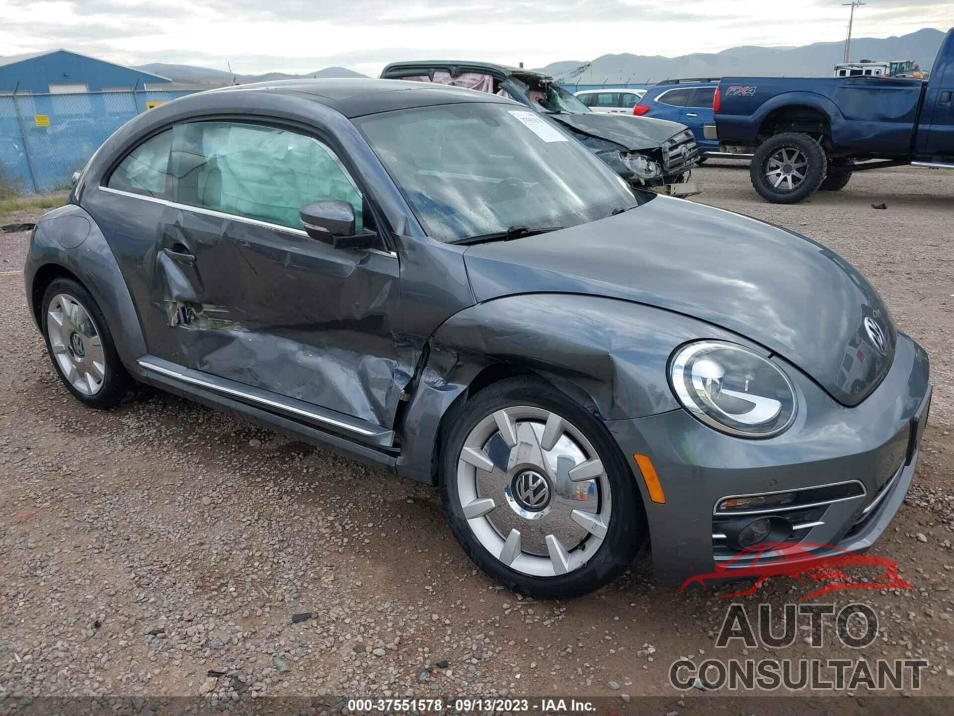 VOLKSWAGEN BEETLE 2019 - 3VWJD7AT2KM719760