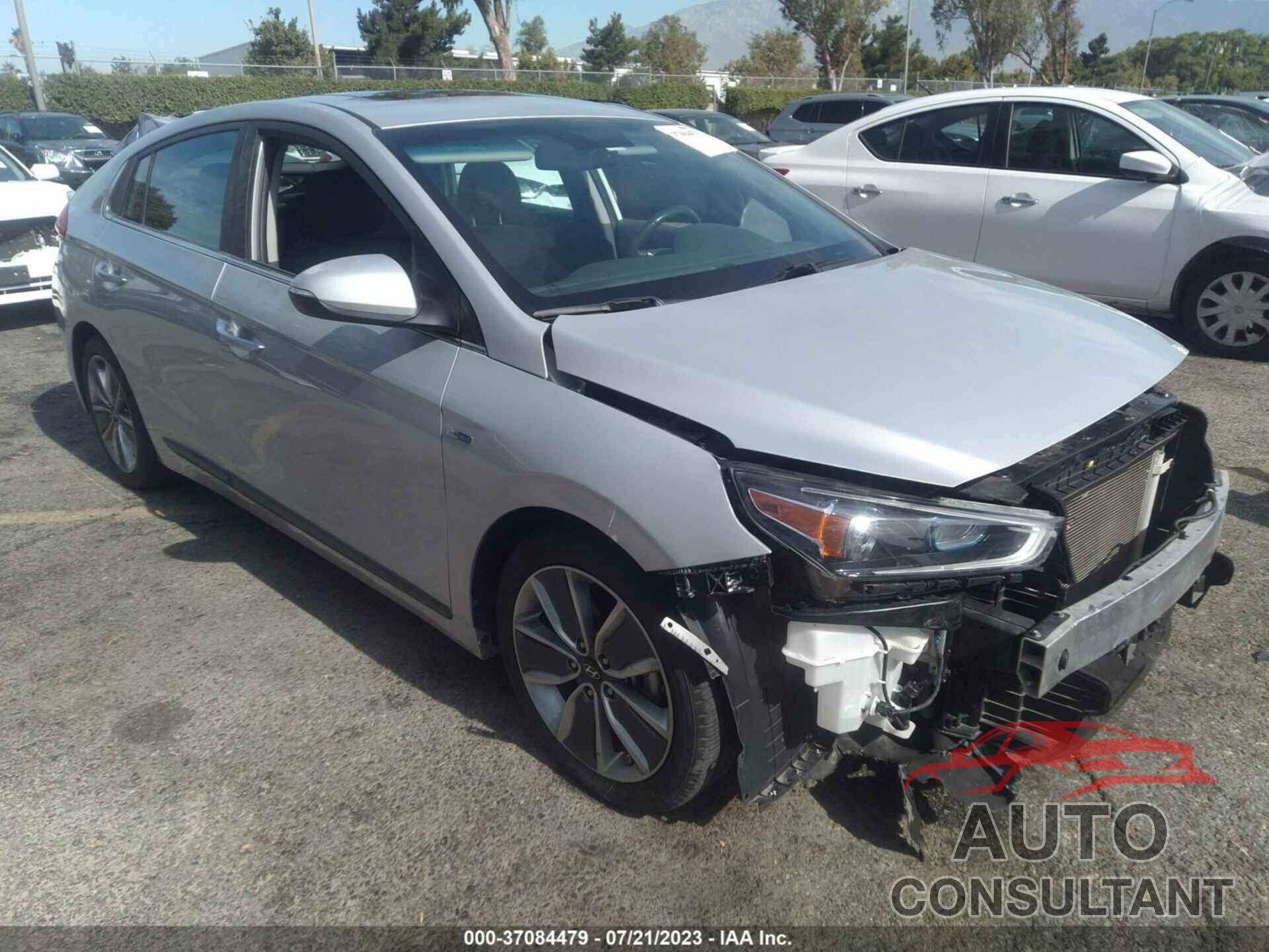 HYUNDAI IONIQ HYBRID 2018 - KMHC85LC4JU101993