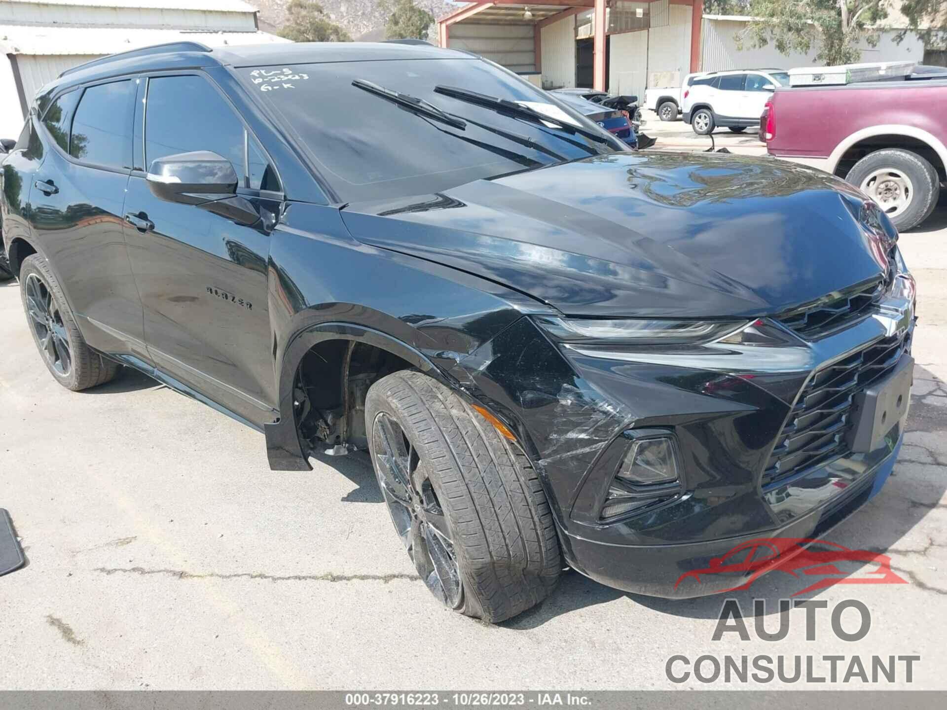 CHEVROLET BLAZER 2022 - 3GNKBERS9NS145341