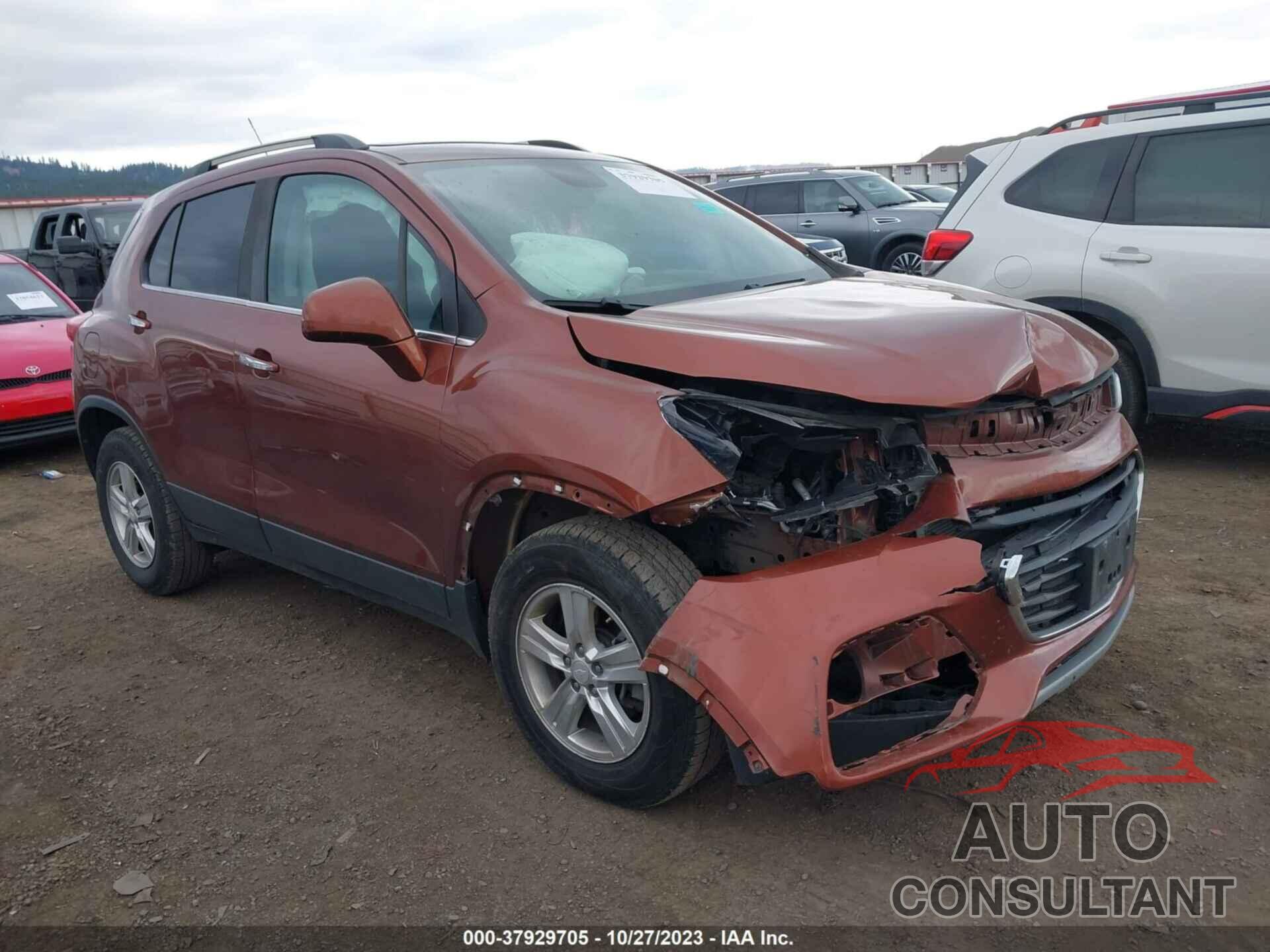 CHEVROLET TRAX 2019 - 3GNCJPSB9KL241828