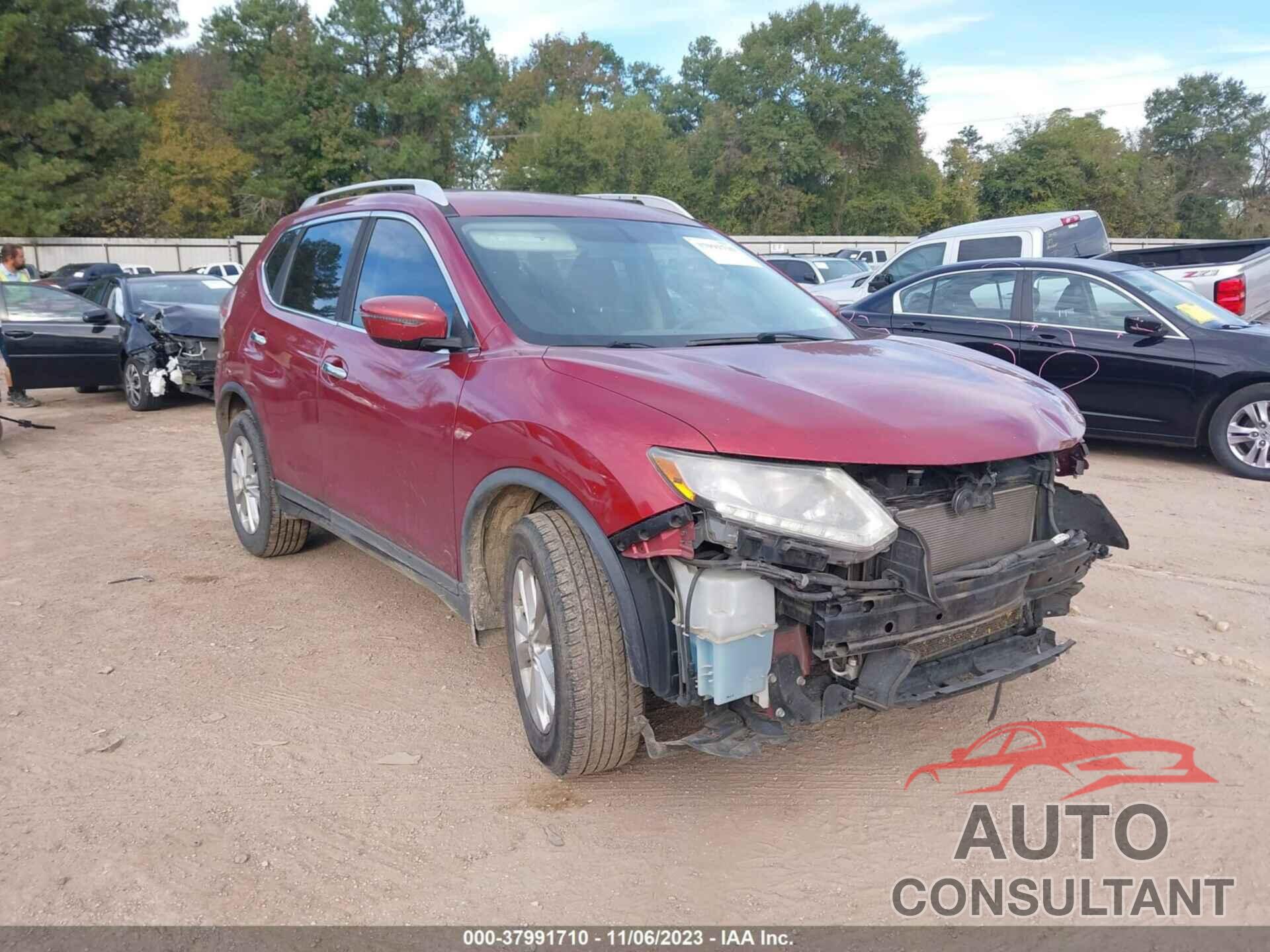 NISSAN ROGUE 2016 - KNMAT2MT6GP624320