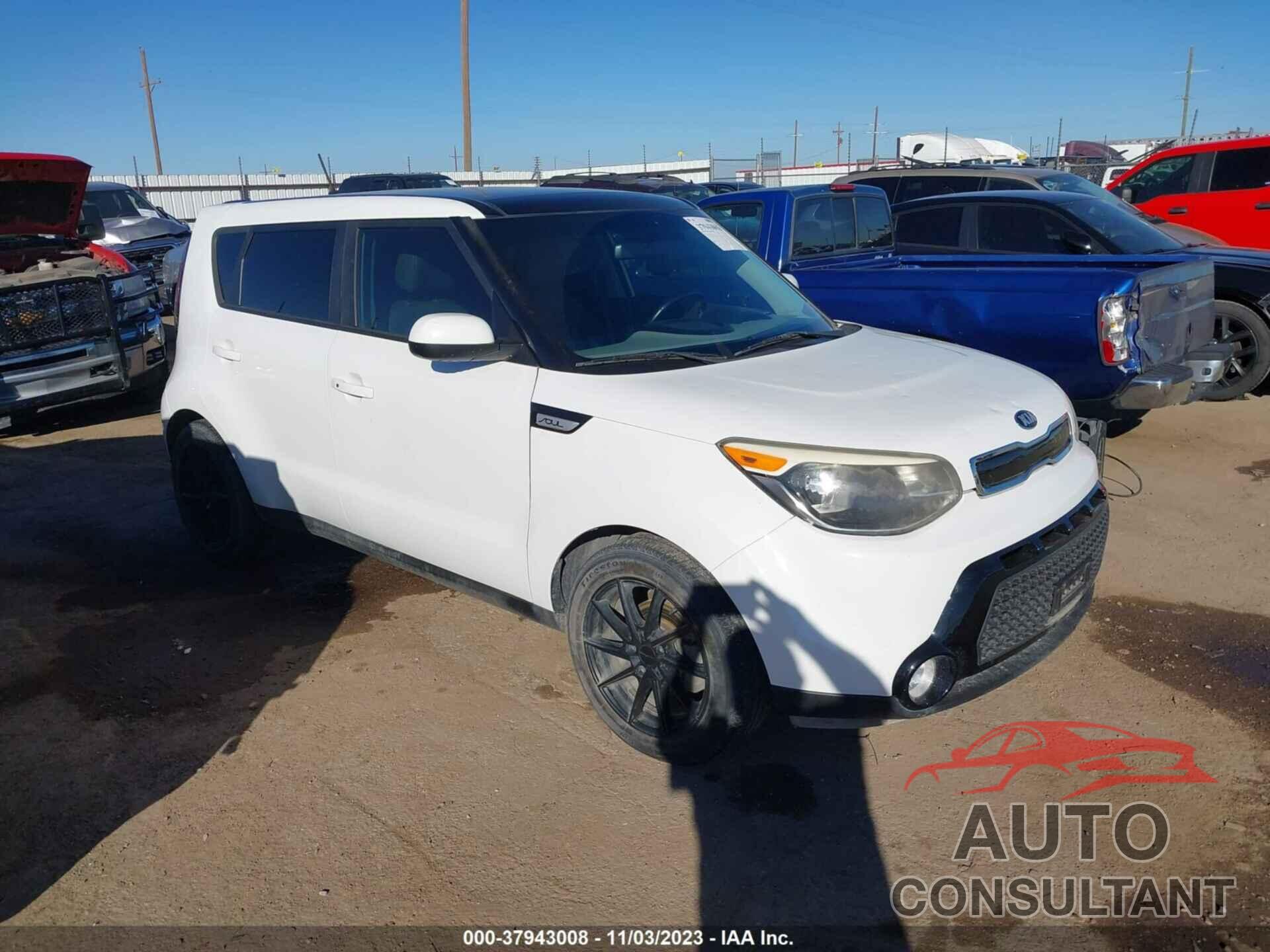 KIA SOUL 2016 - KNDJP3A56G7378286