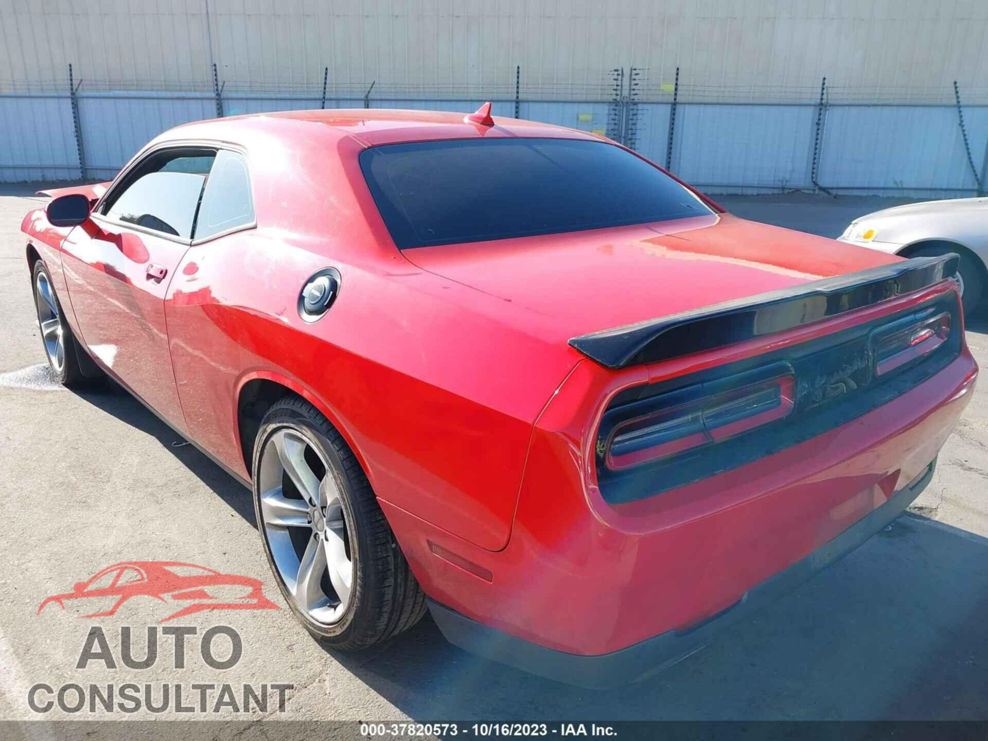 DODGE CHALLENGER 2016 - 2C3CDZAGXGH275354