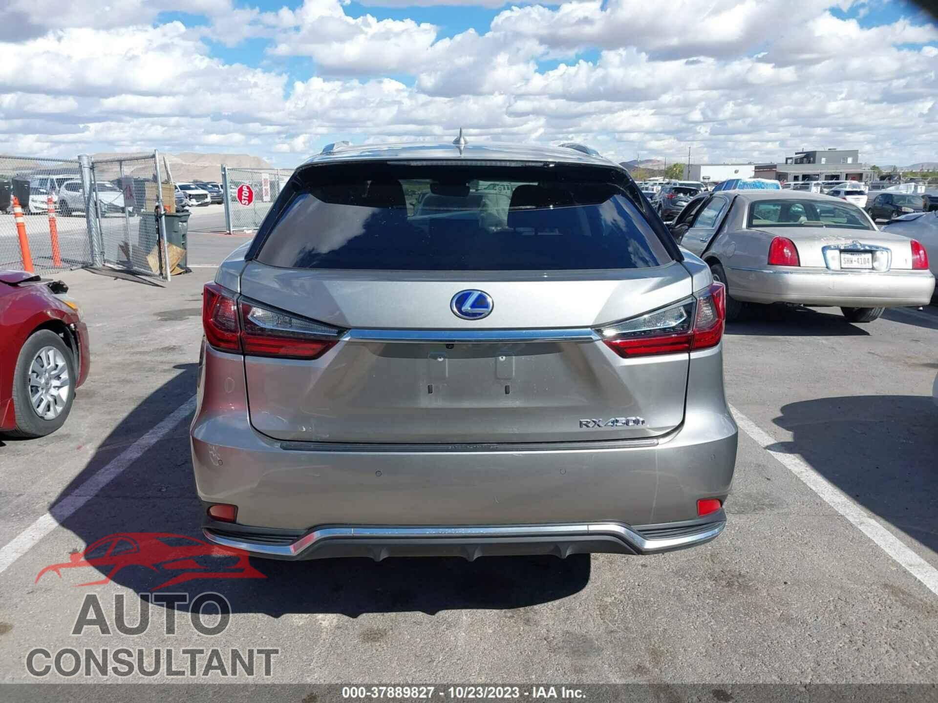 LEXUS RX 450H 2021 - 2T2HGMDA3MC070883