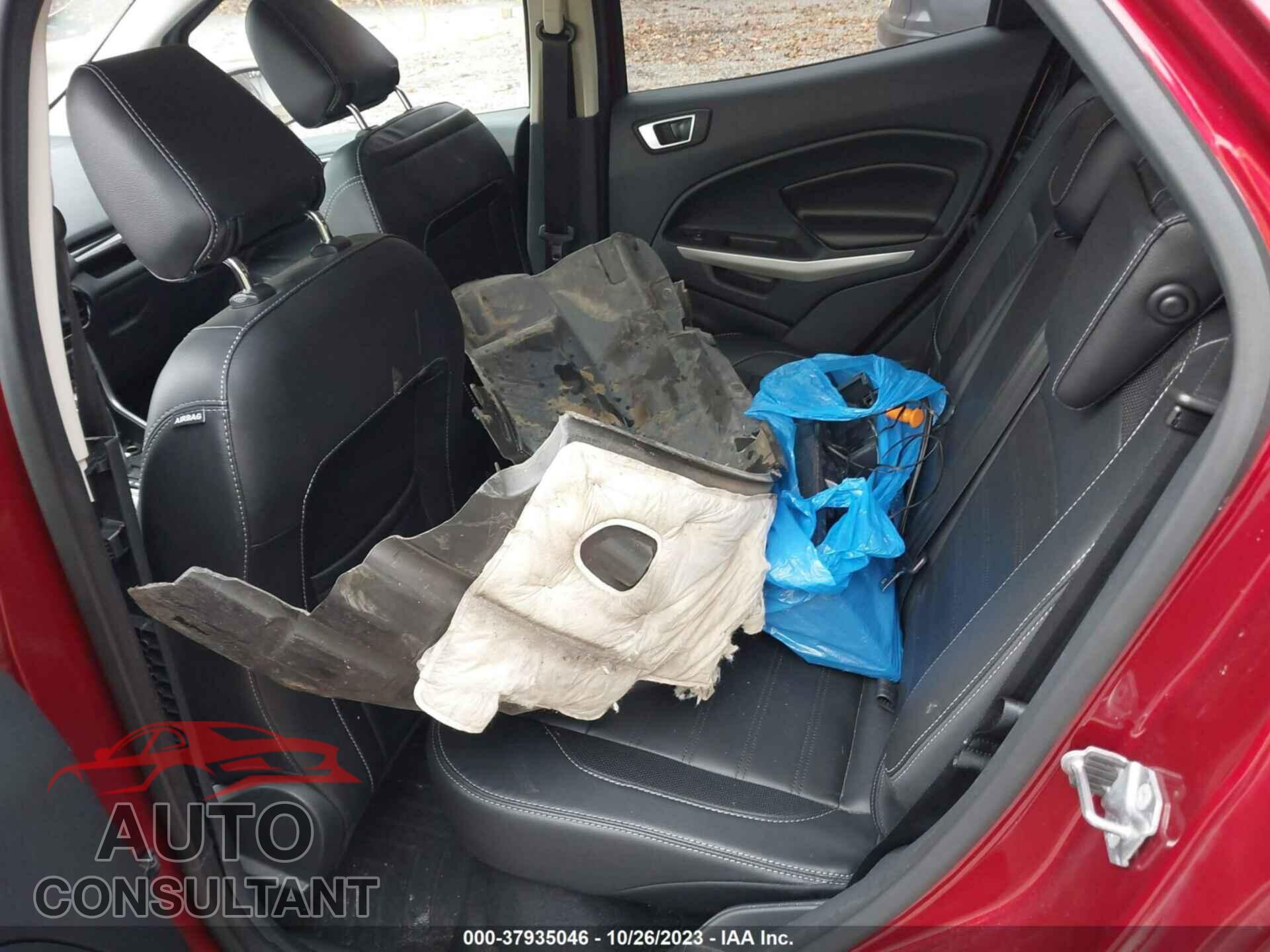 FORD ECOSPORT 2019 - MAJ6S3KL1KC277406