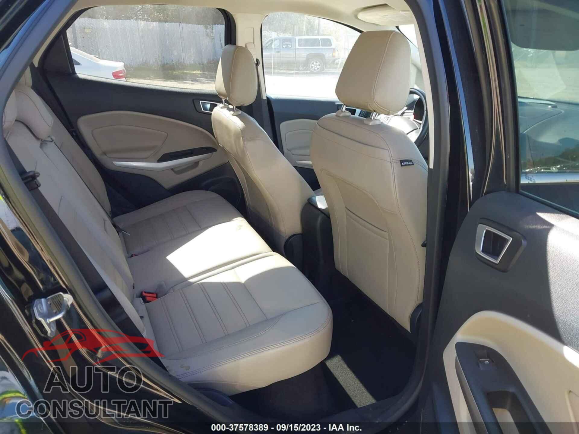 FORD ECOSPORT 2020 - MAJ6S3KL2LC367567