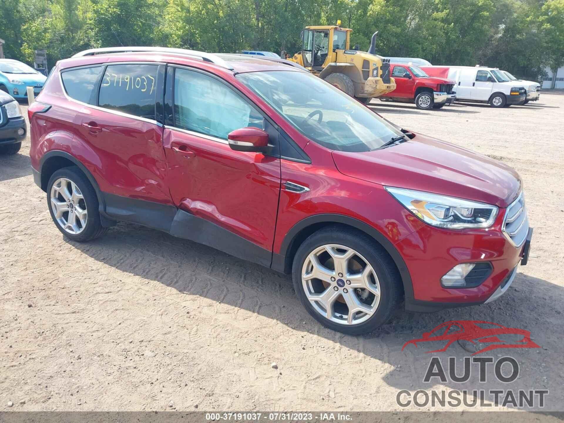 FORD ESCAPE 2019 - 1FMCU9J97KUB61553