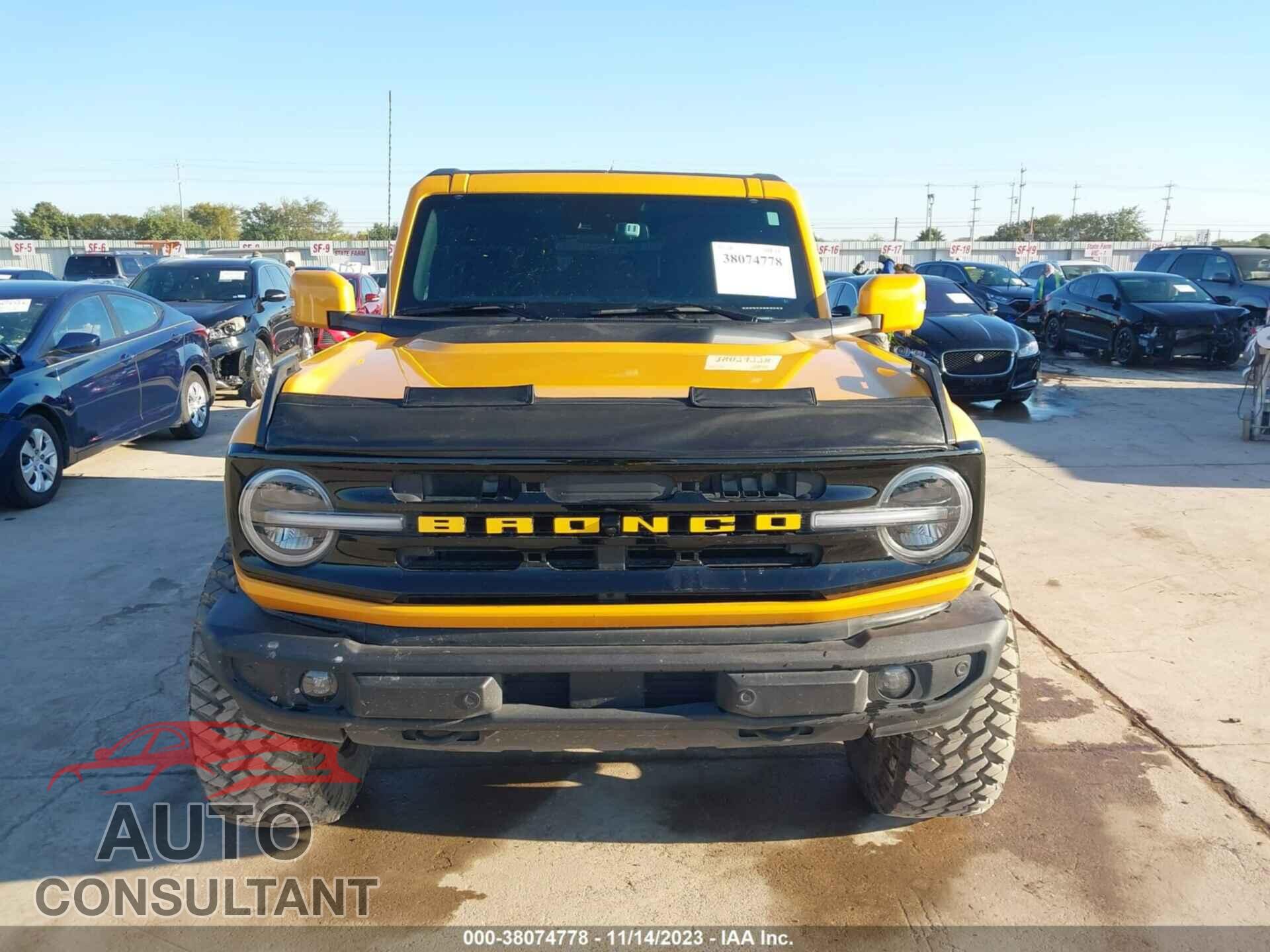 FORD BRONCO 2022 - 1FMEE5BP7NLB59095