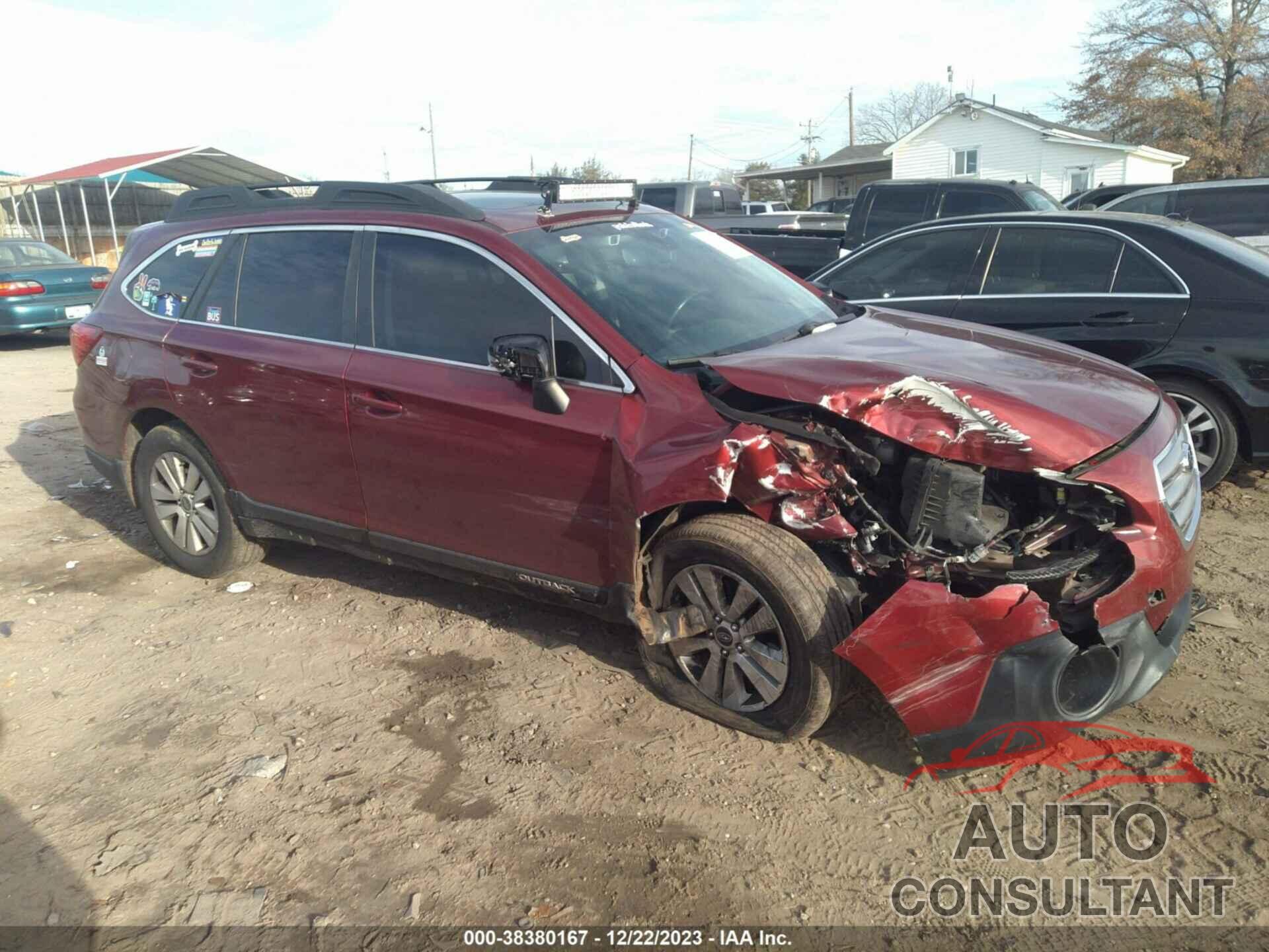 SUBARU OUTBACK 2017 - 4S4BSAHC0H3255860